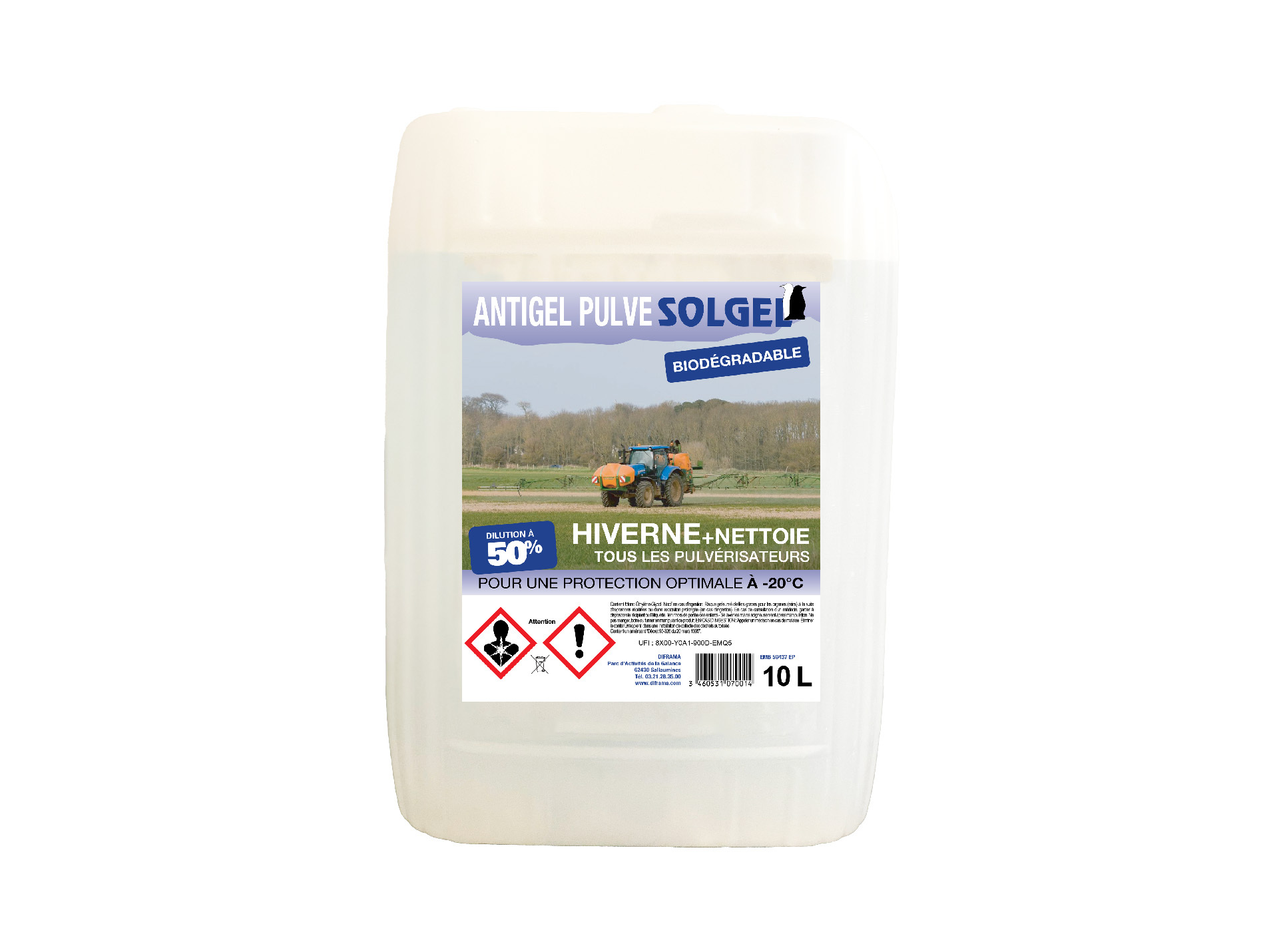 Antigel pulvérisateur DIFRAMA 10L