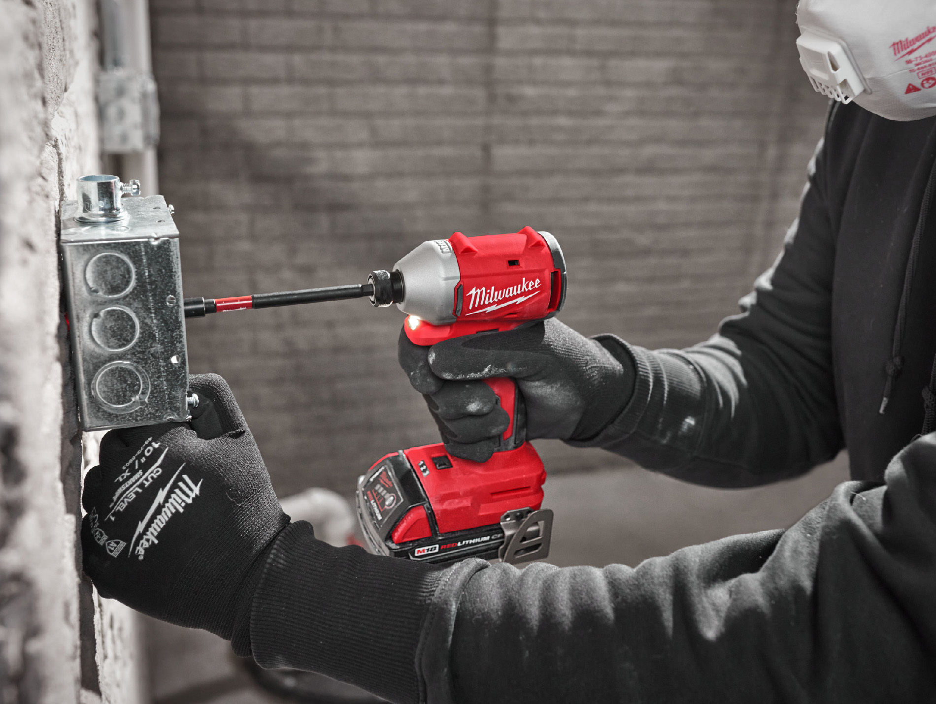 Visseuse à chocs 18V MILWAUKEE M18 BLIDR-OX