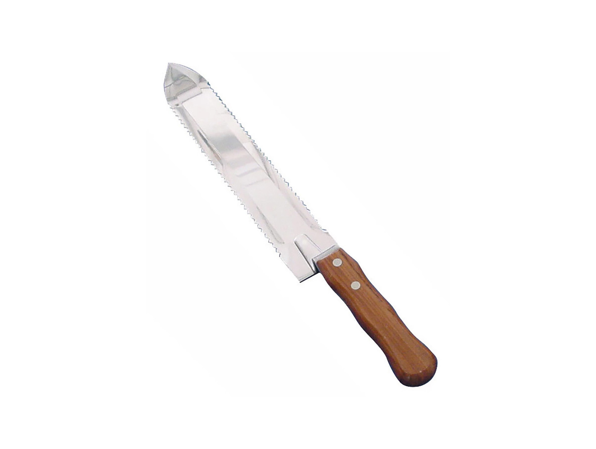 Couteau à désoperculer premium courbe en inox