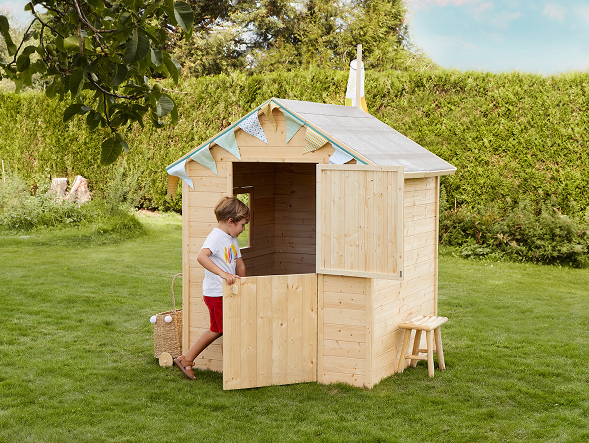 Cabane bois SOULET Garance