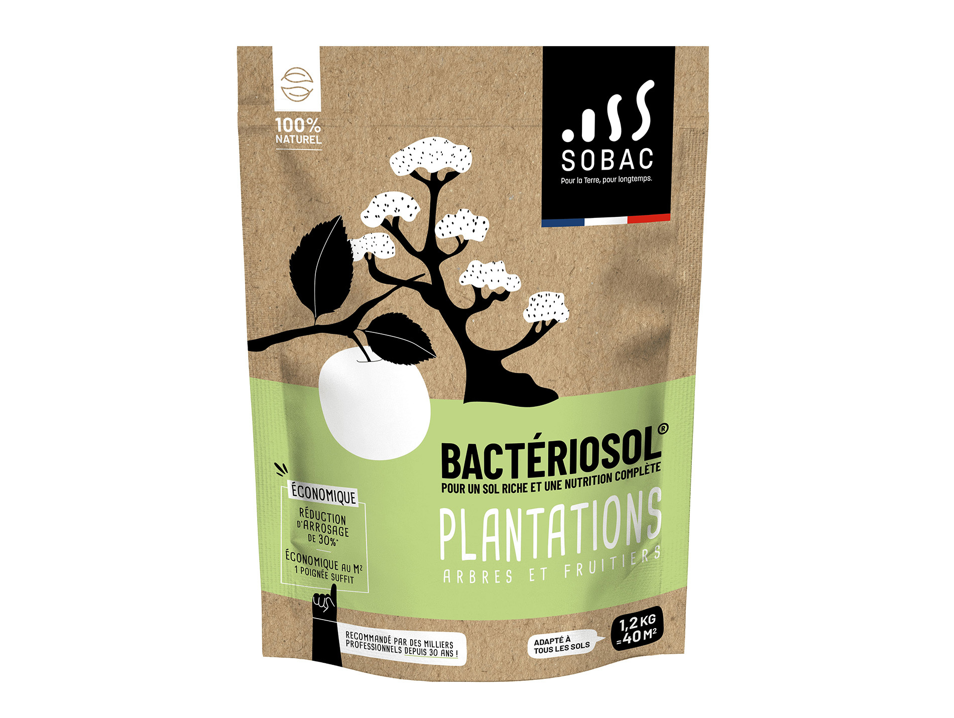 Fertilisant Bio BACTERIOSOL PLANTATION 1.2KG