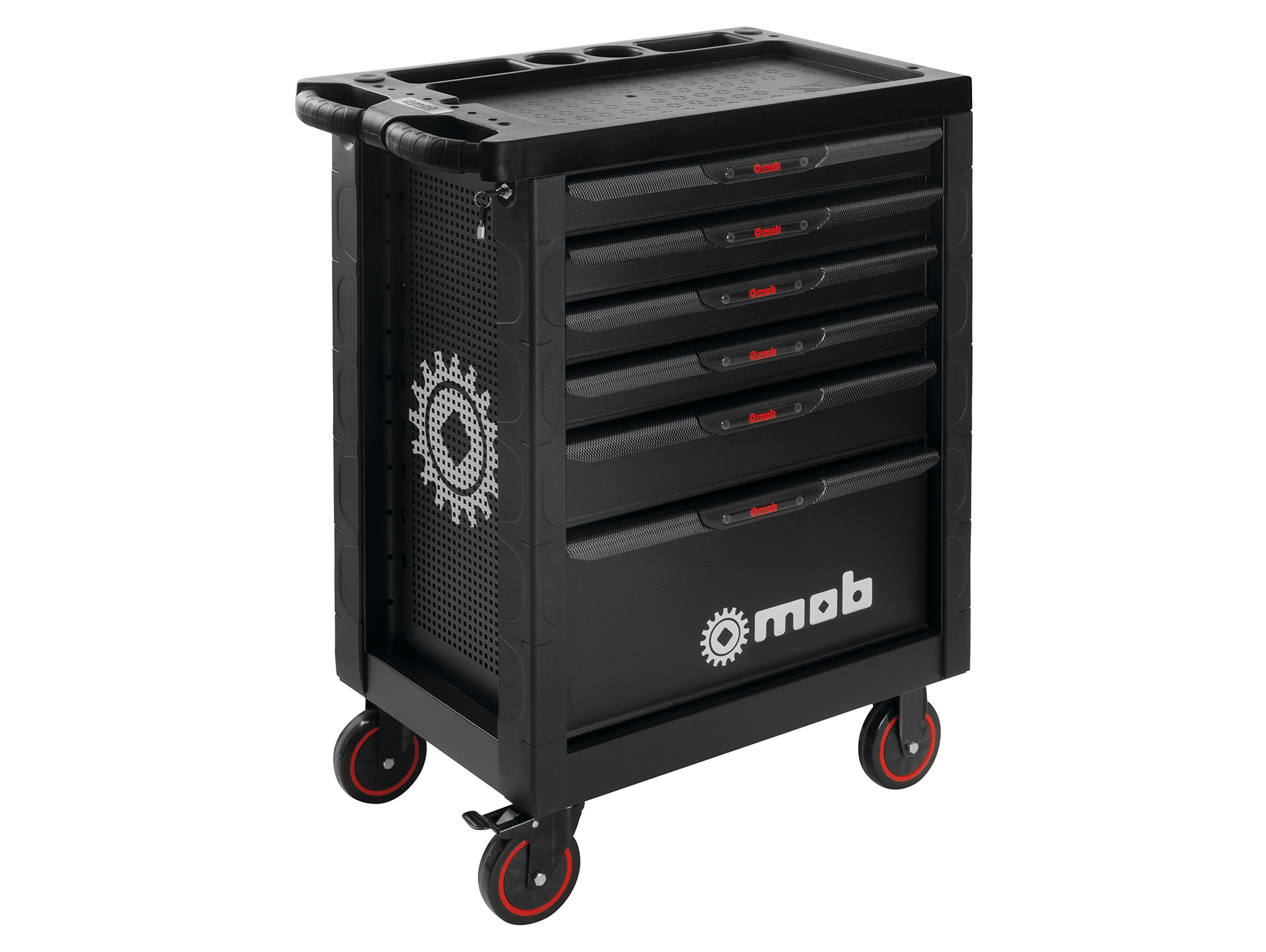 Servante d'atelier MOB Proliner 6 tiroirs noir