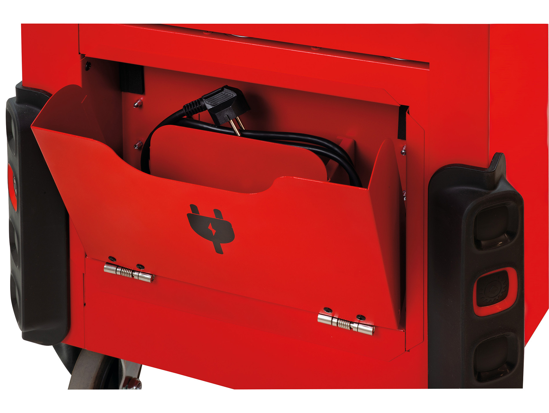 Trappe électrique avec multiprise pour MOB Cockpit