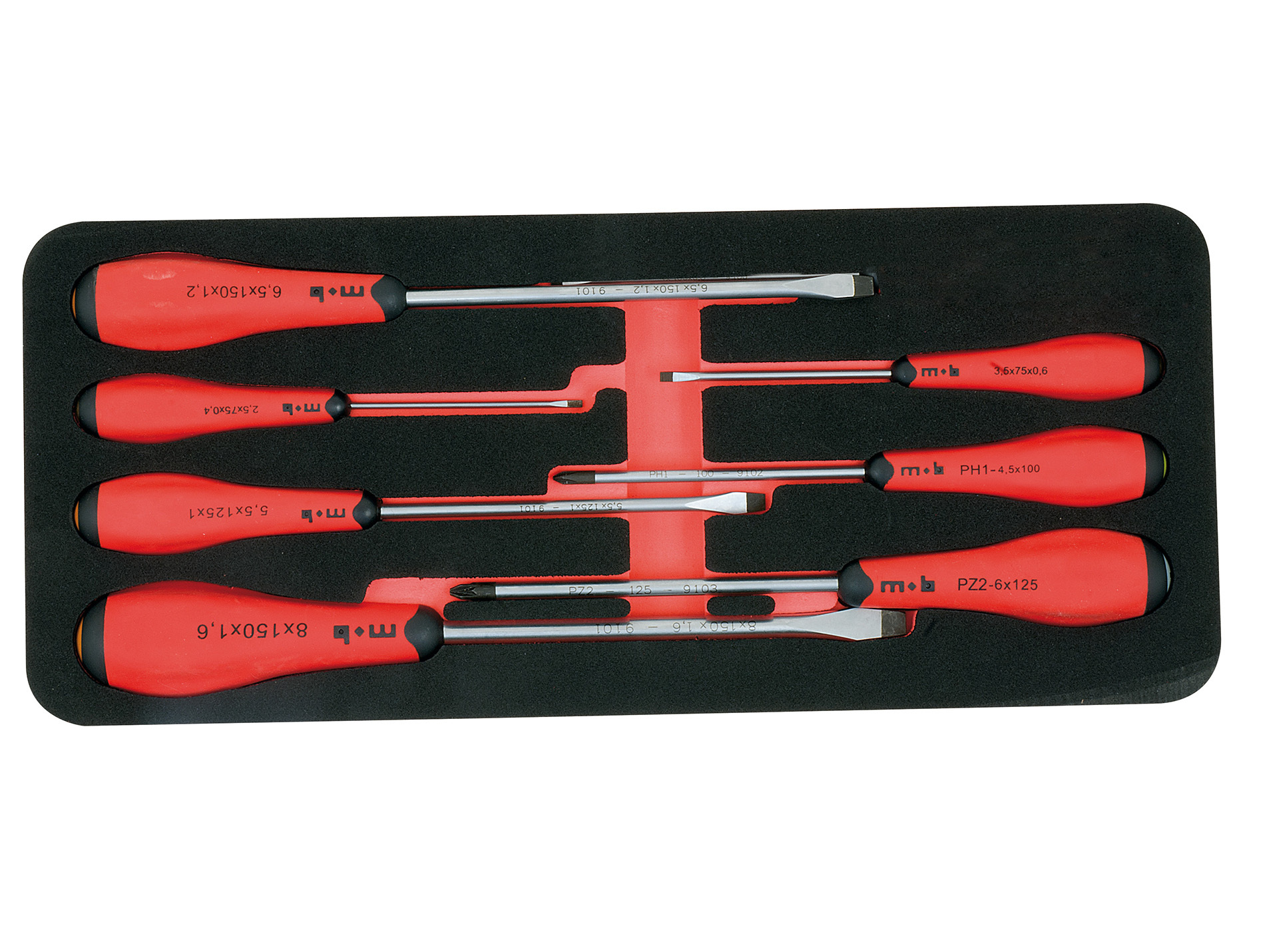 Module 7 tournevis Tamper Torx pour servante MOB