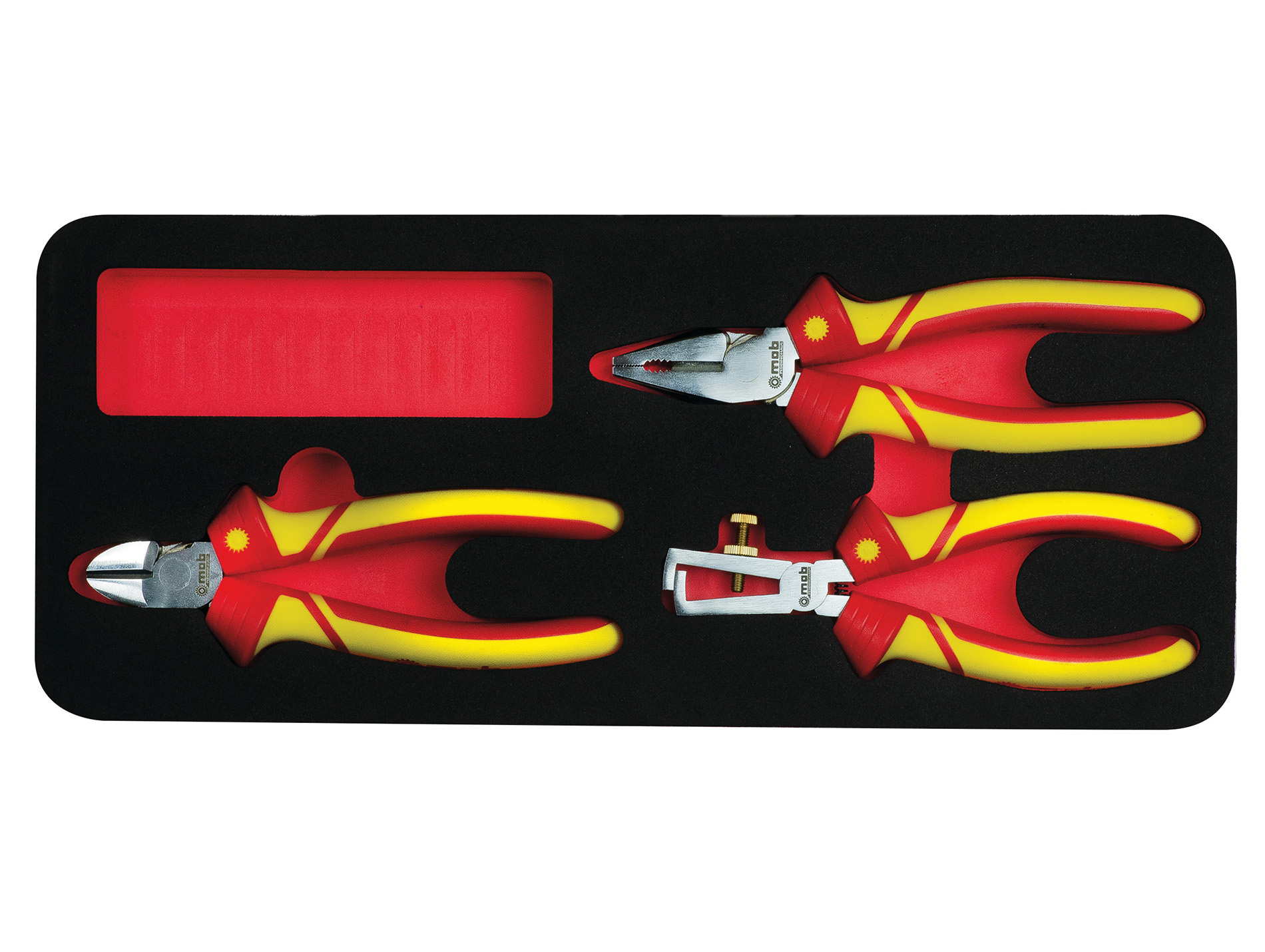 Module 3 pinces isolées pour servante MOB