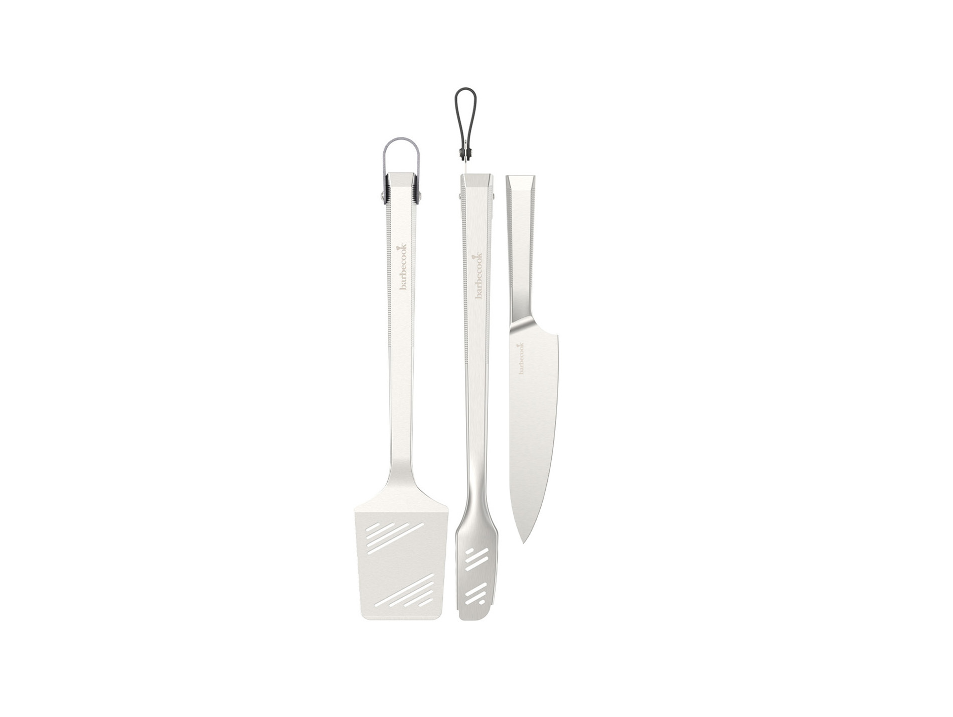 Ensemble spatule pince et couteau BARBECOOK Premium