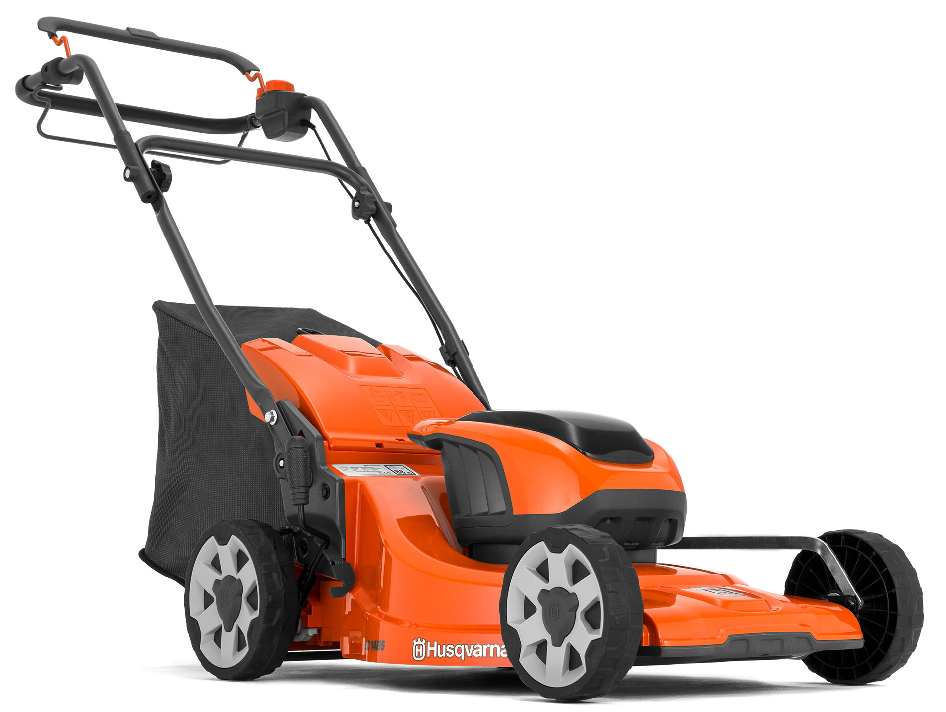 Tondeuse tractée à batterie HUSQVARNA LC142iS l.42cm 36V 2xB+C