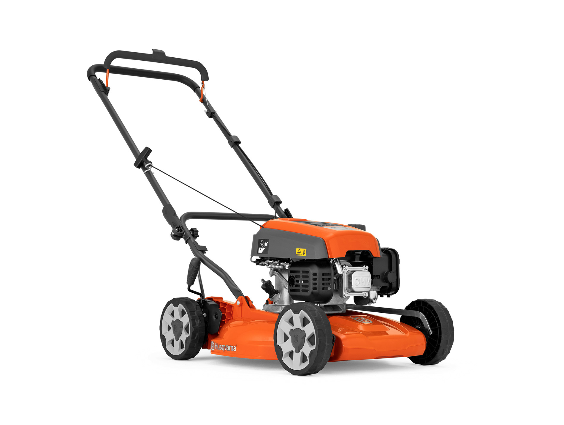 Tondeuse poussée thermique HUSQVARNA LB144 l.44cm 123³