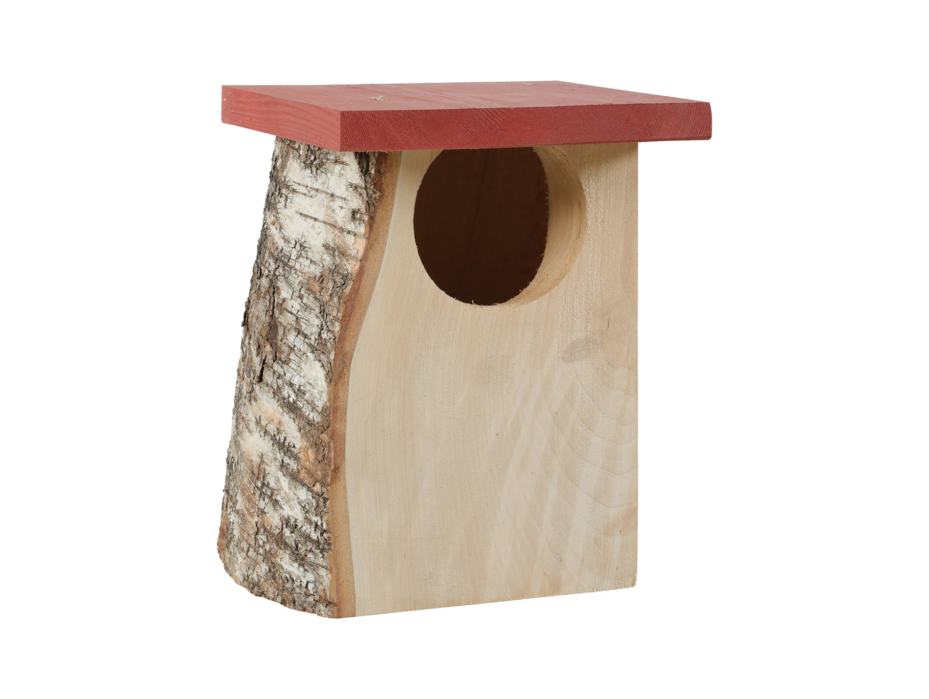 Nichoir ZOLUX Hut bois rouge Ø85mm