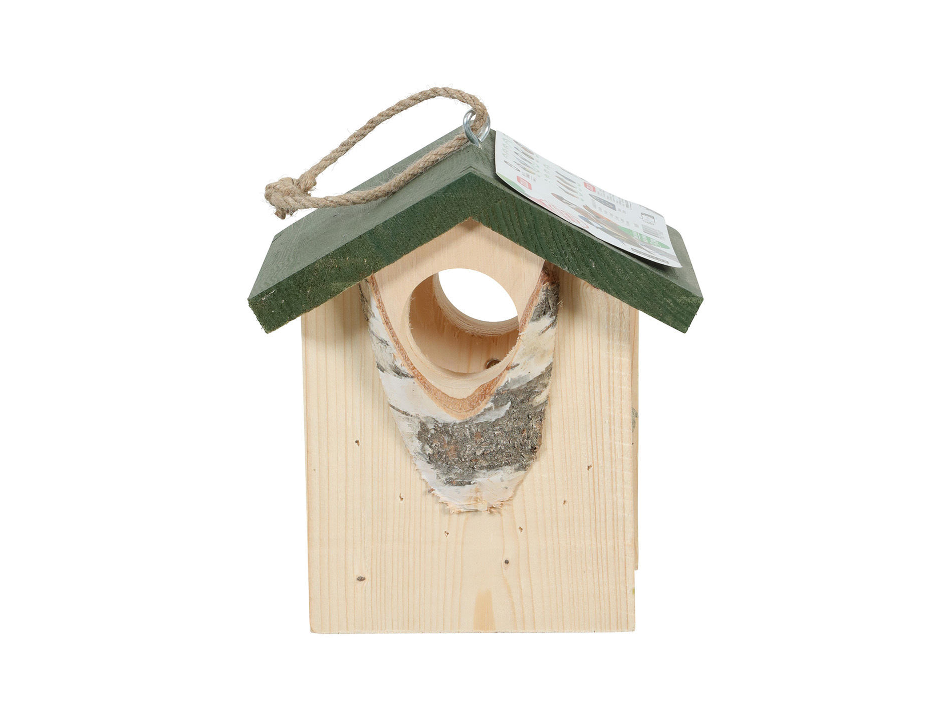 Mangeoire ZOLUX Hut bois vert TL