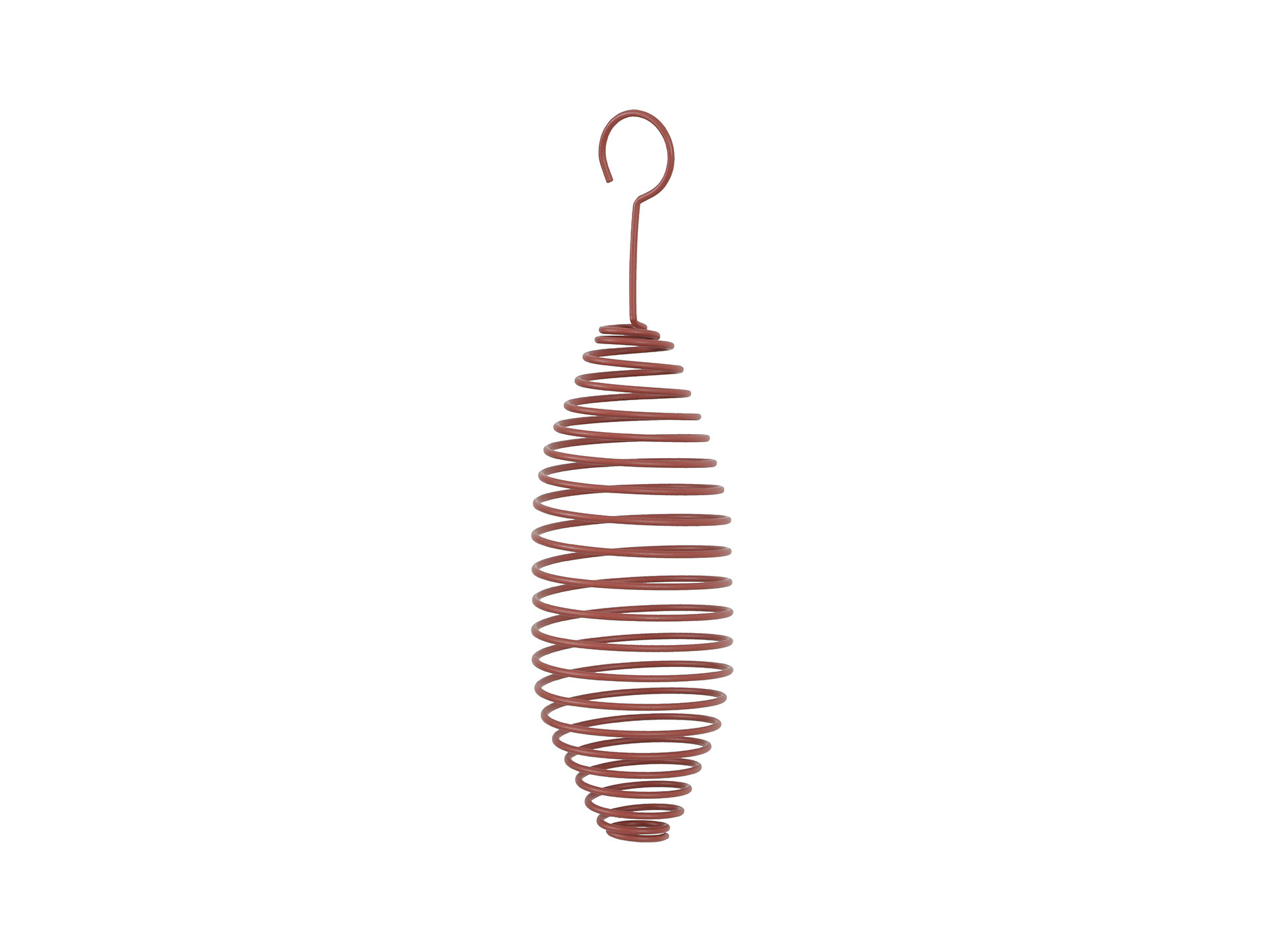 Spirale pour boules de graisse ZOLUX métal rouge 30cm