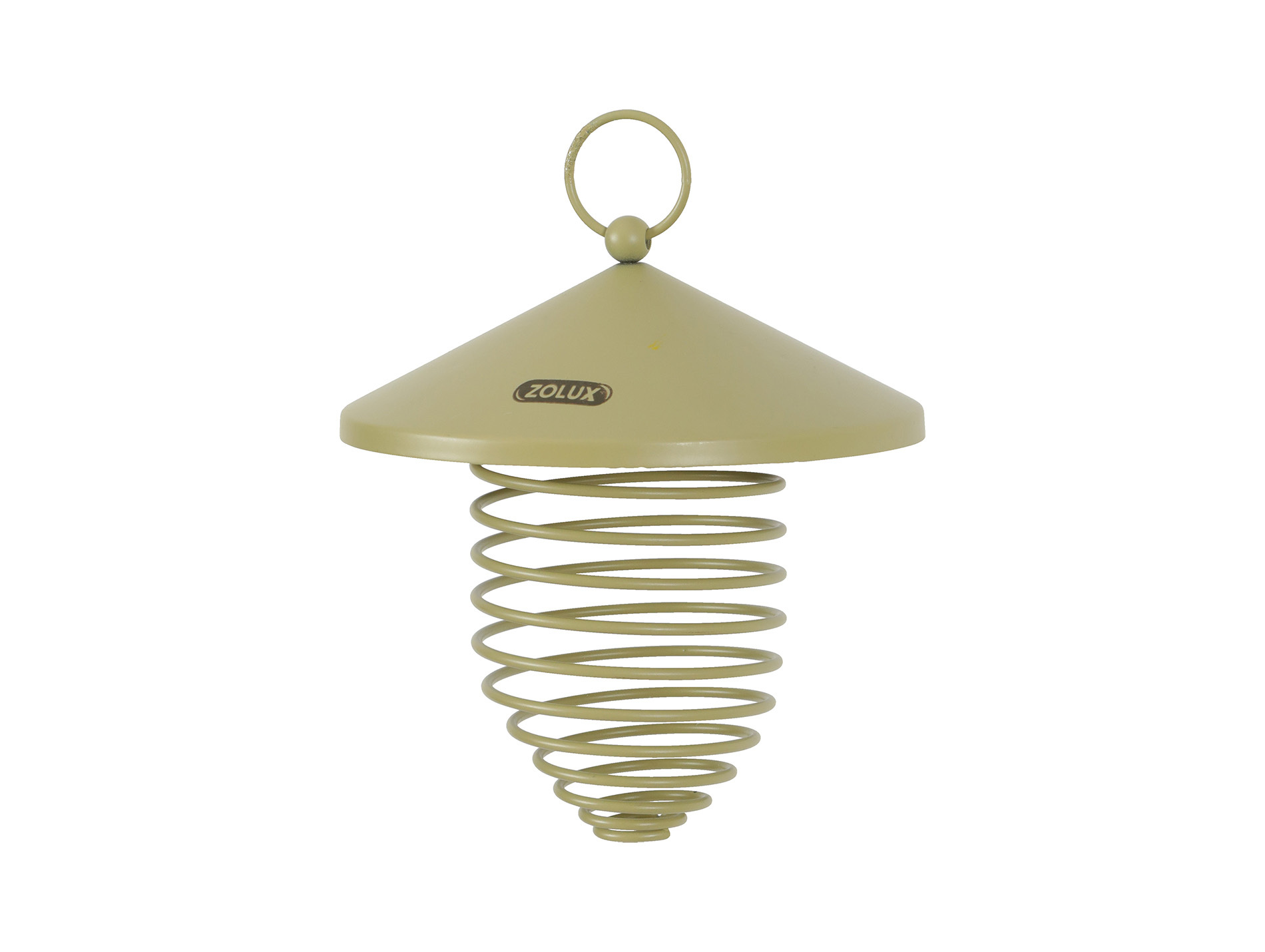 Spirale pour boules de graisse ZOLUX Toit métal vert 18cm