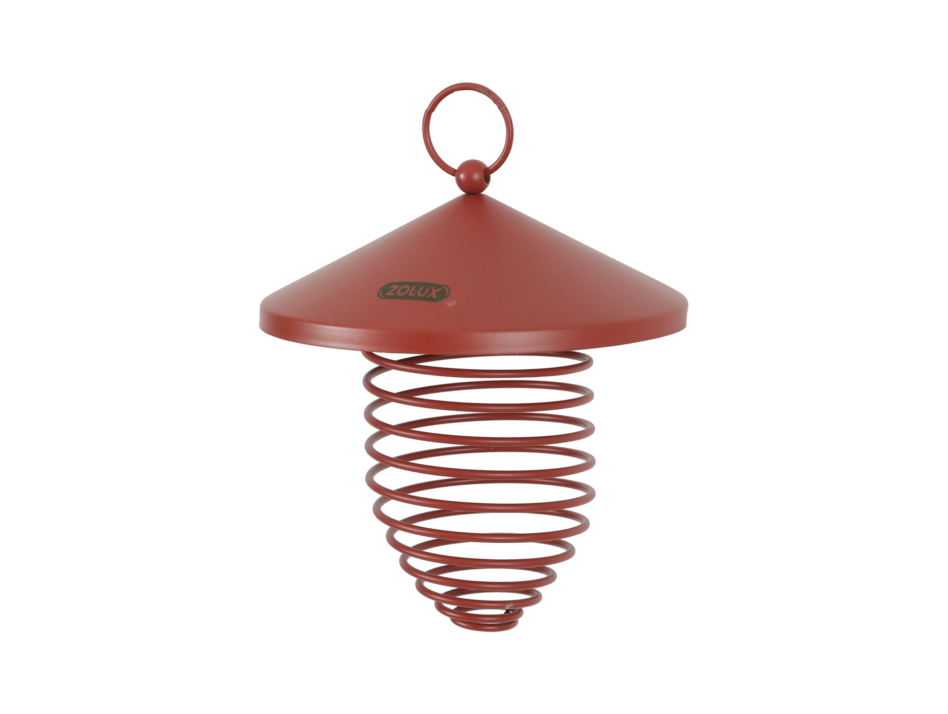 Spirale pour boules de graisse ZOLUX Toit métal rouge 18cm