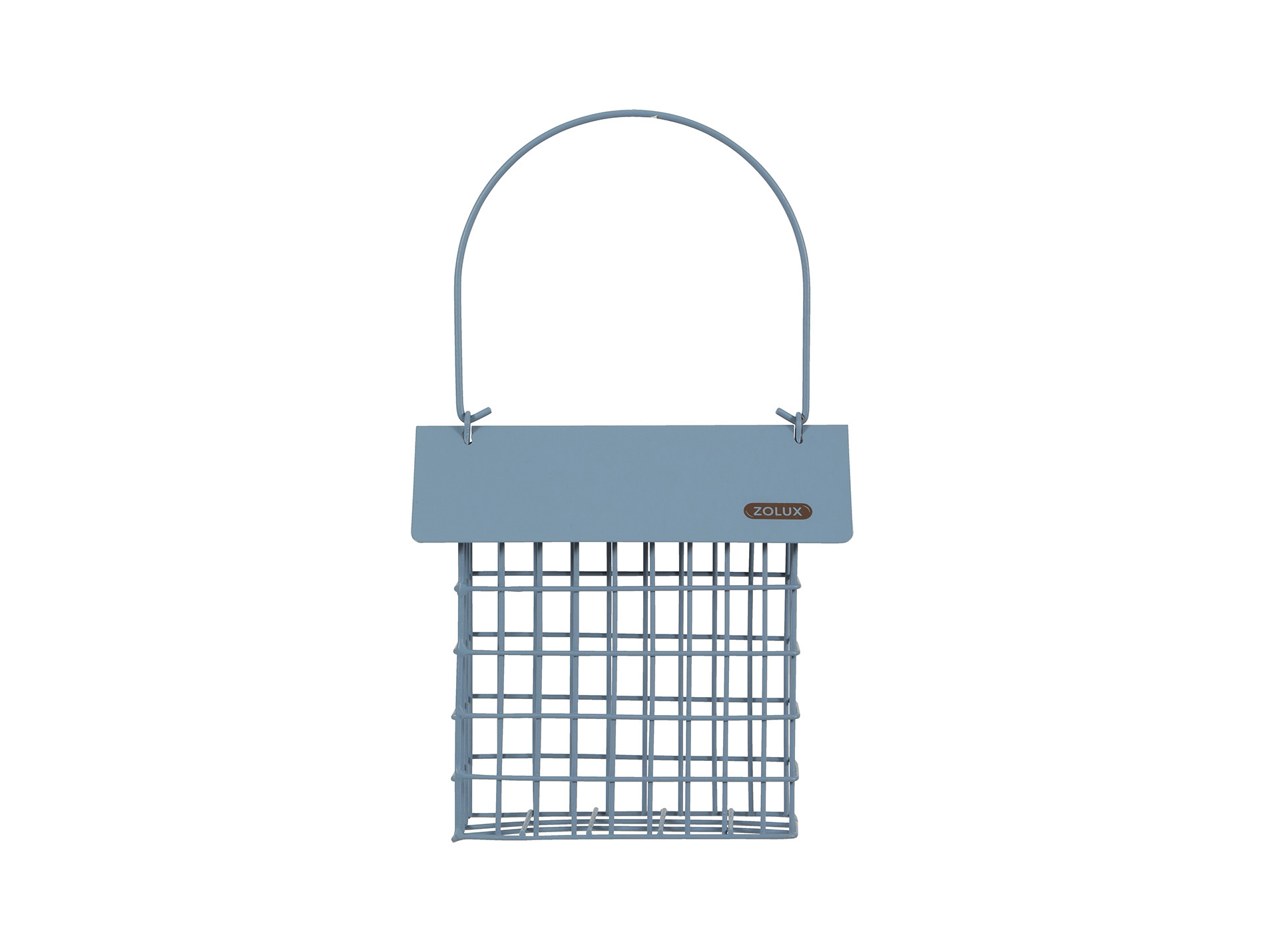 Support pour pain de graisse ZOLUX toit métal bleu