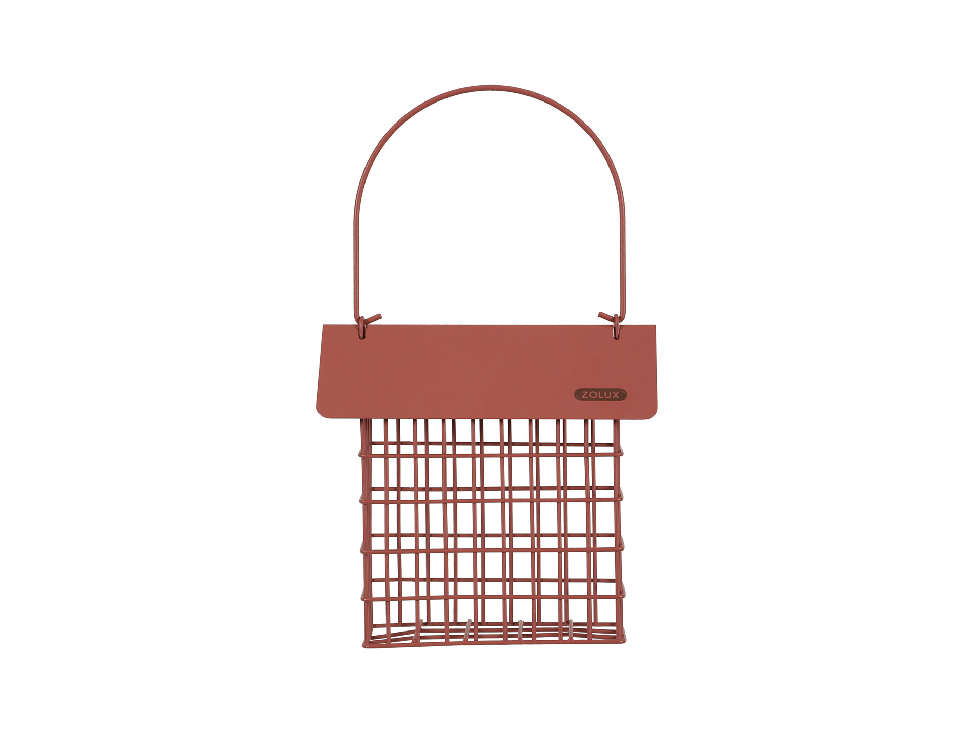 Support pour pain de graisse ZOLUX toit métal rouge