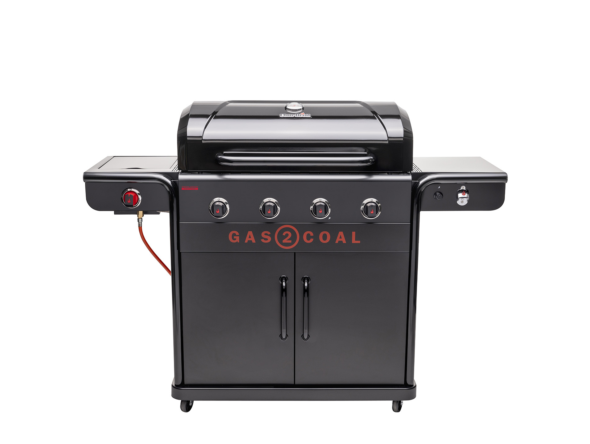 Barbecue hybride CHAR-BROIL Gas2Coal Edition Spécial 4