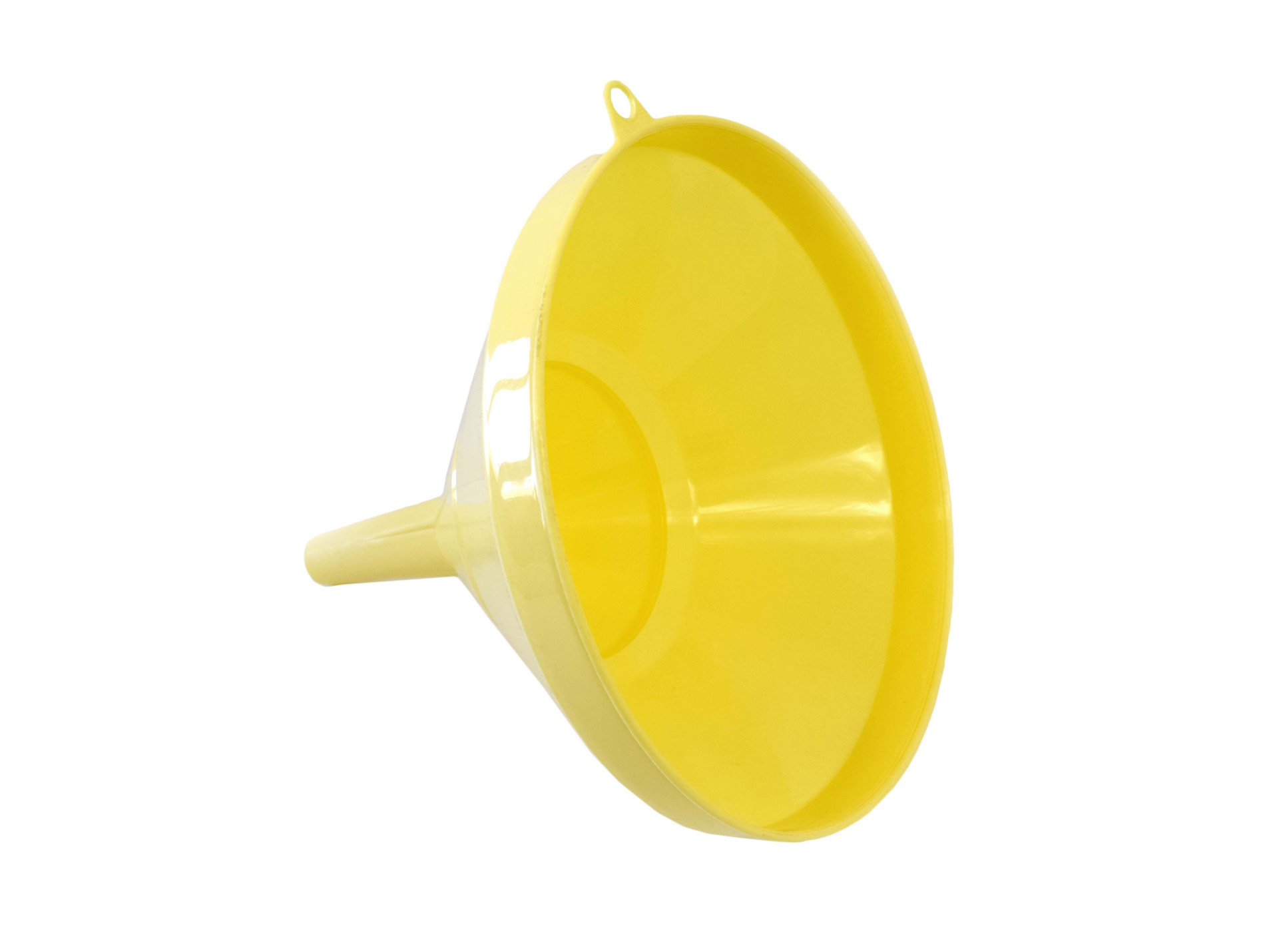 Entonnoir Ø25cm plastique jaune