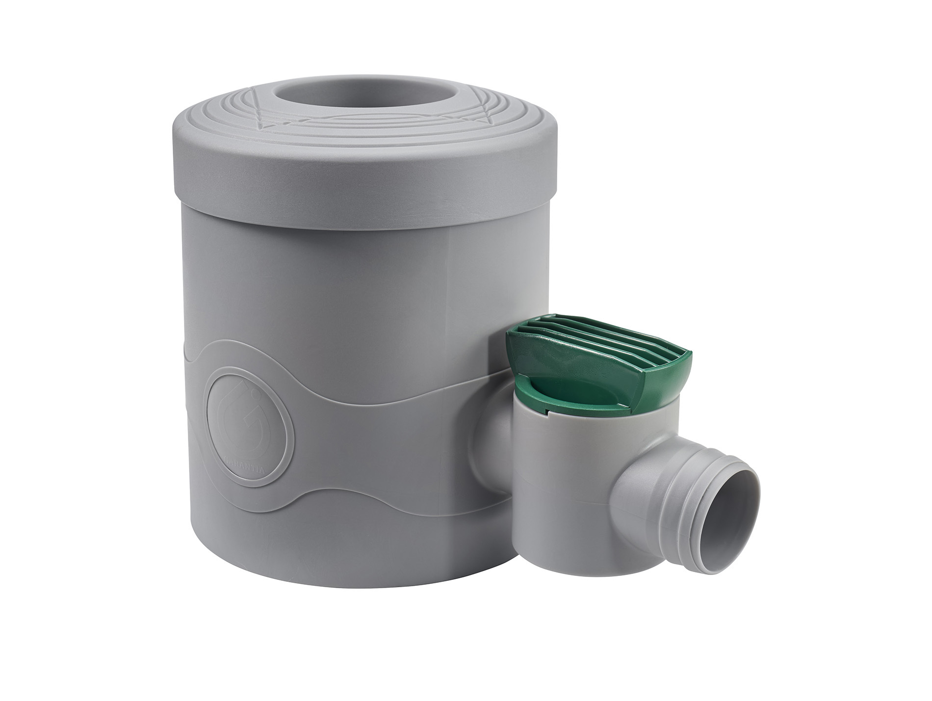 Collecteur gris  avec Robinet