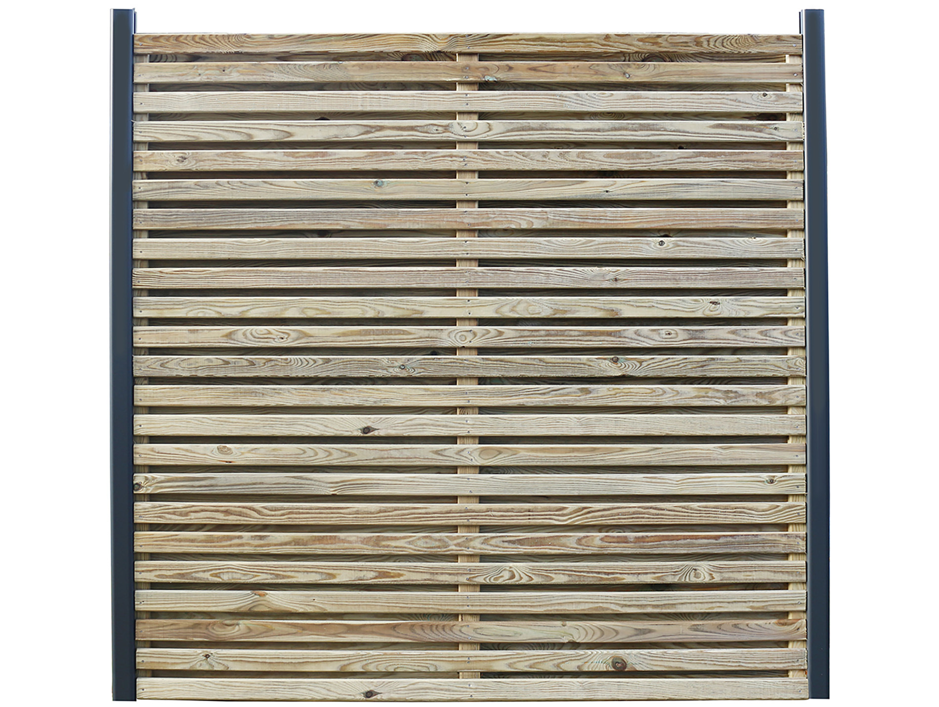 Panneau bois occultant Linea Pro 180x179cm vert