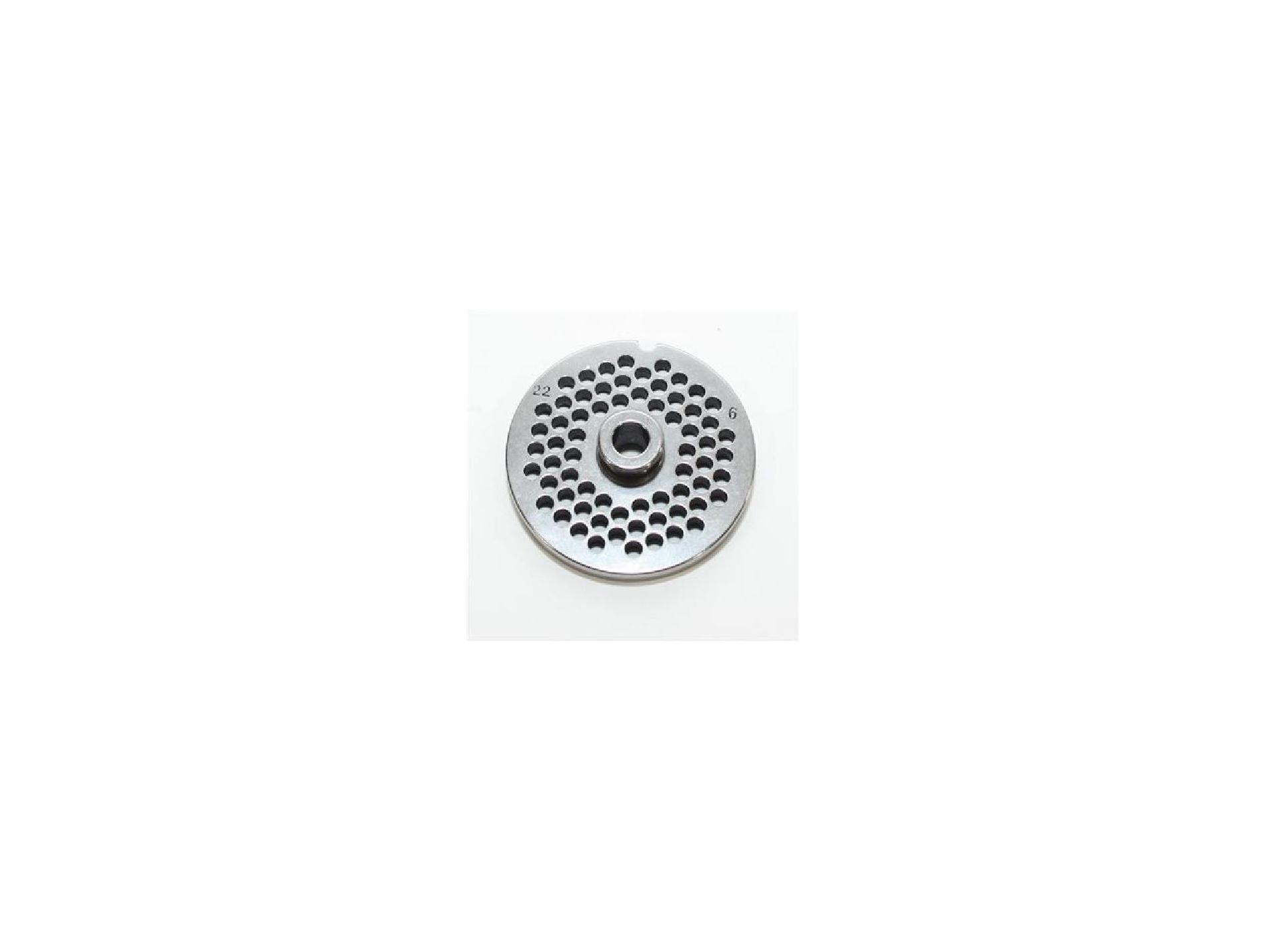 Grille acier pour hachoir à viande REBER n°22 Ø6