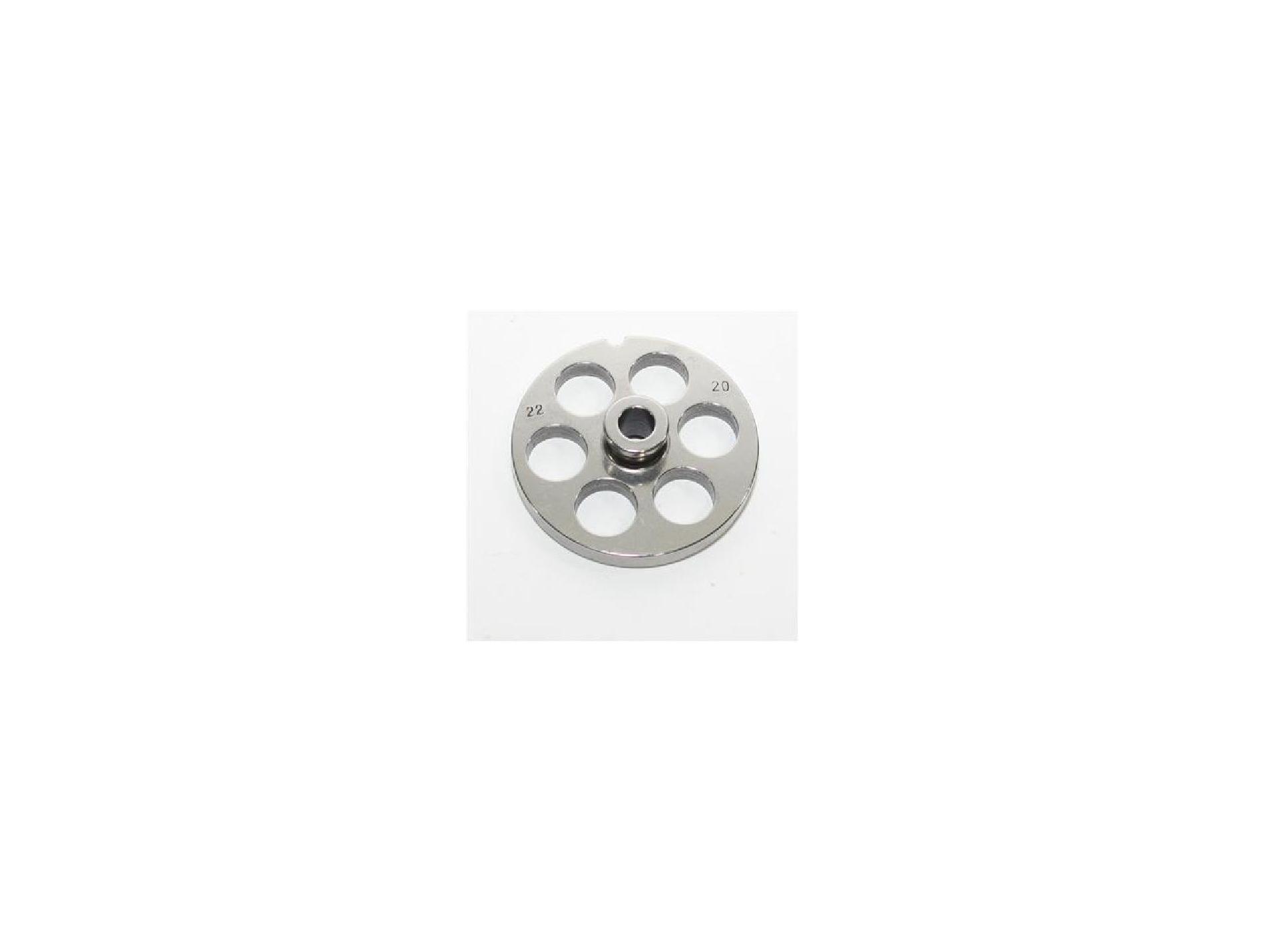 Grille acier pour hachoir à viande REBER n°22 Ø20