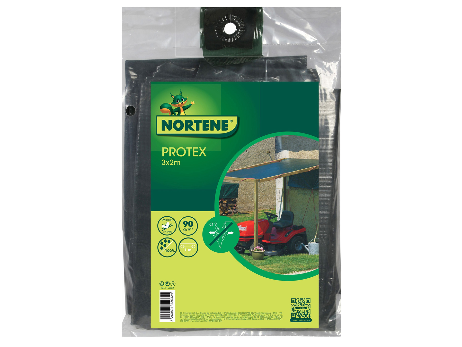 Bâche renforcée PROTEX 3x2m