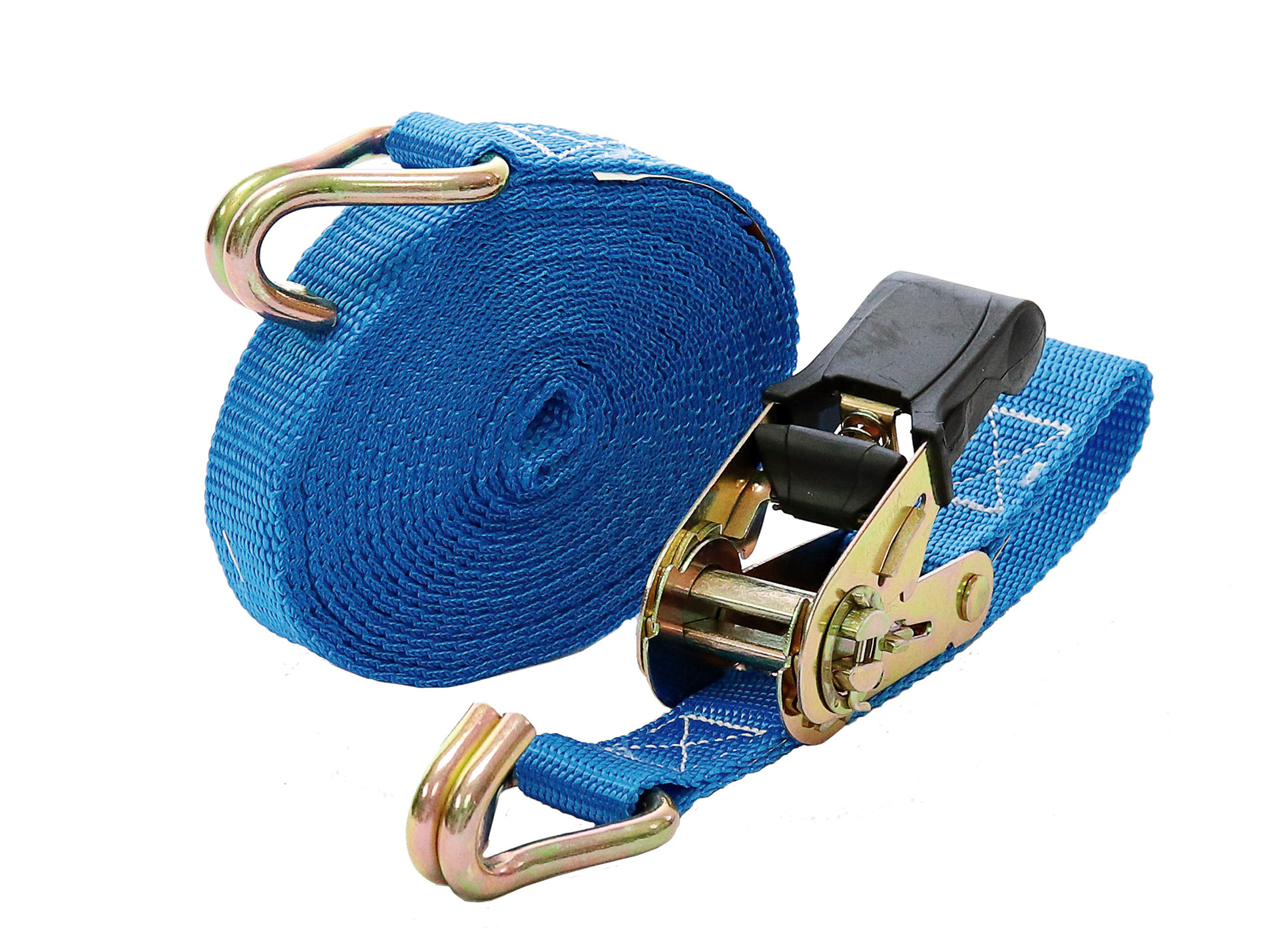 Sangle à cliquet/crochets 2 doigts 800kg l.25mm L.5m