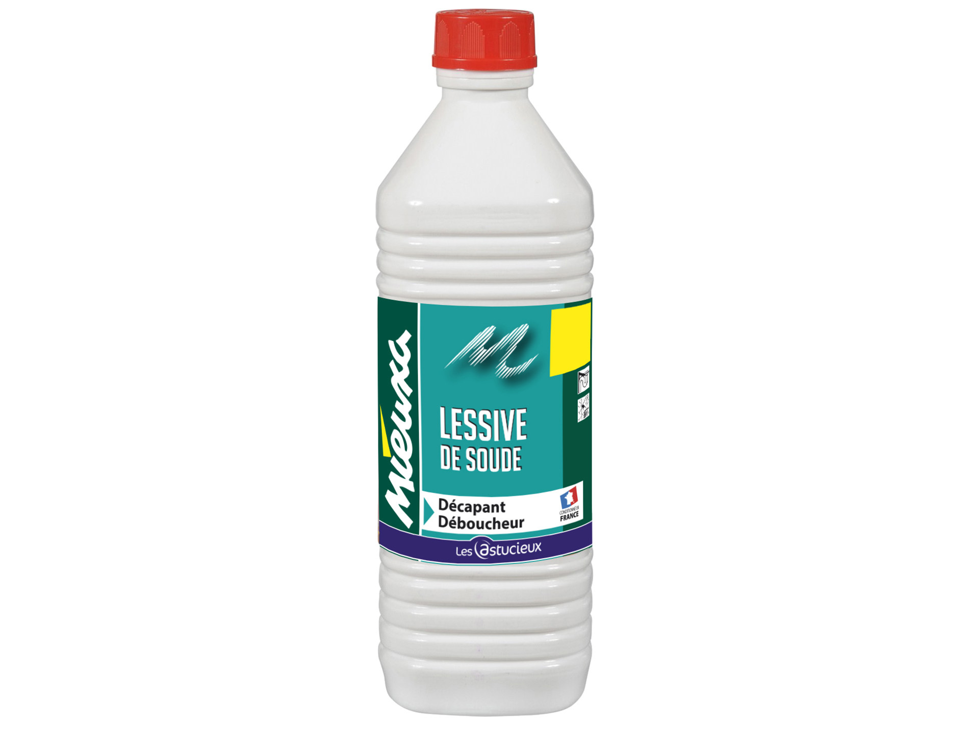 Lessive de soude de potassium MIEUXA 1L
