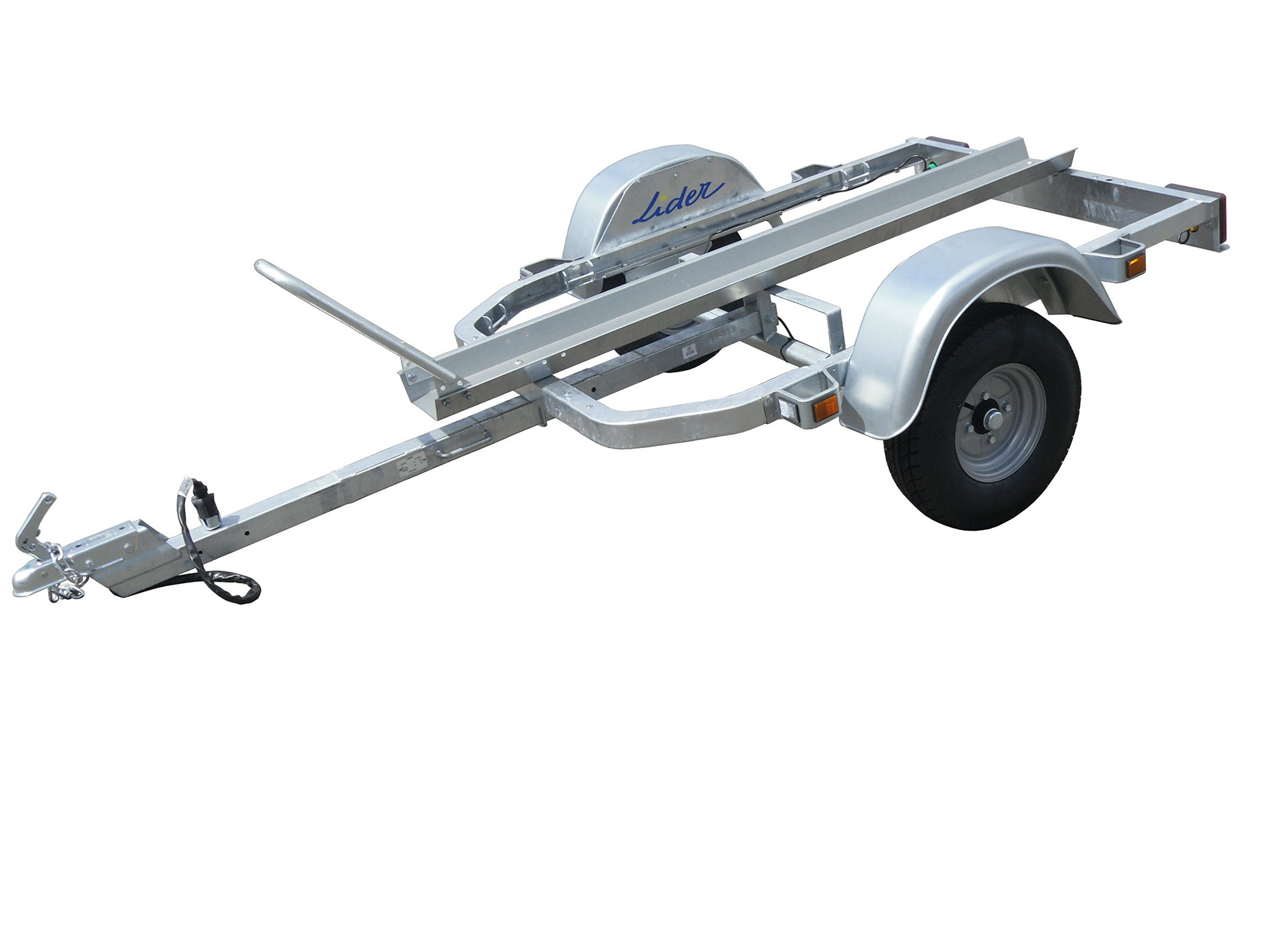 Rail avec arceau pour châssis porte-moto