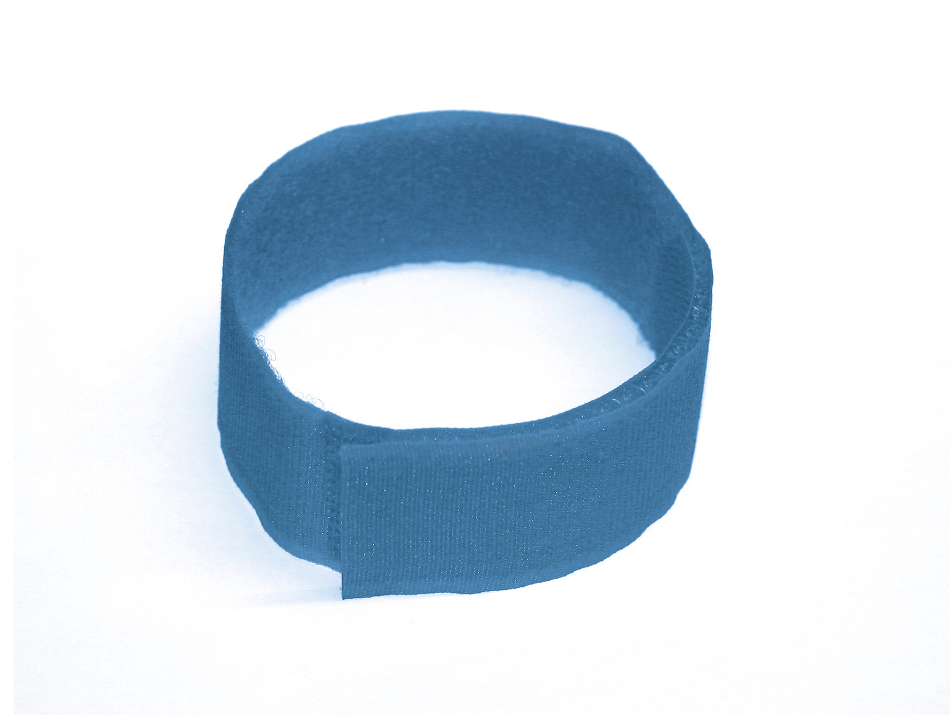 Bracelet KERBL velcro fluo 36cm bleu x10