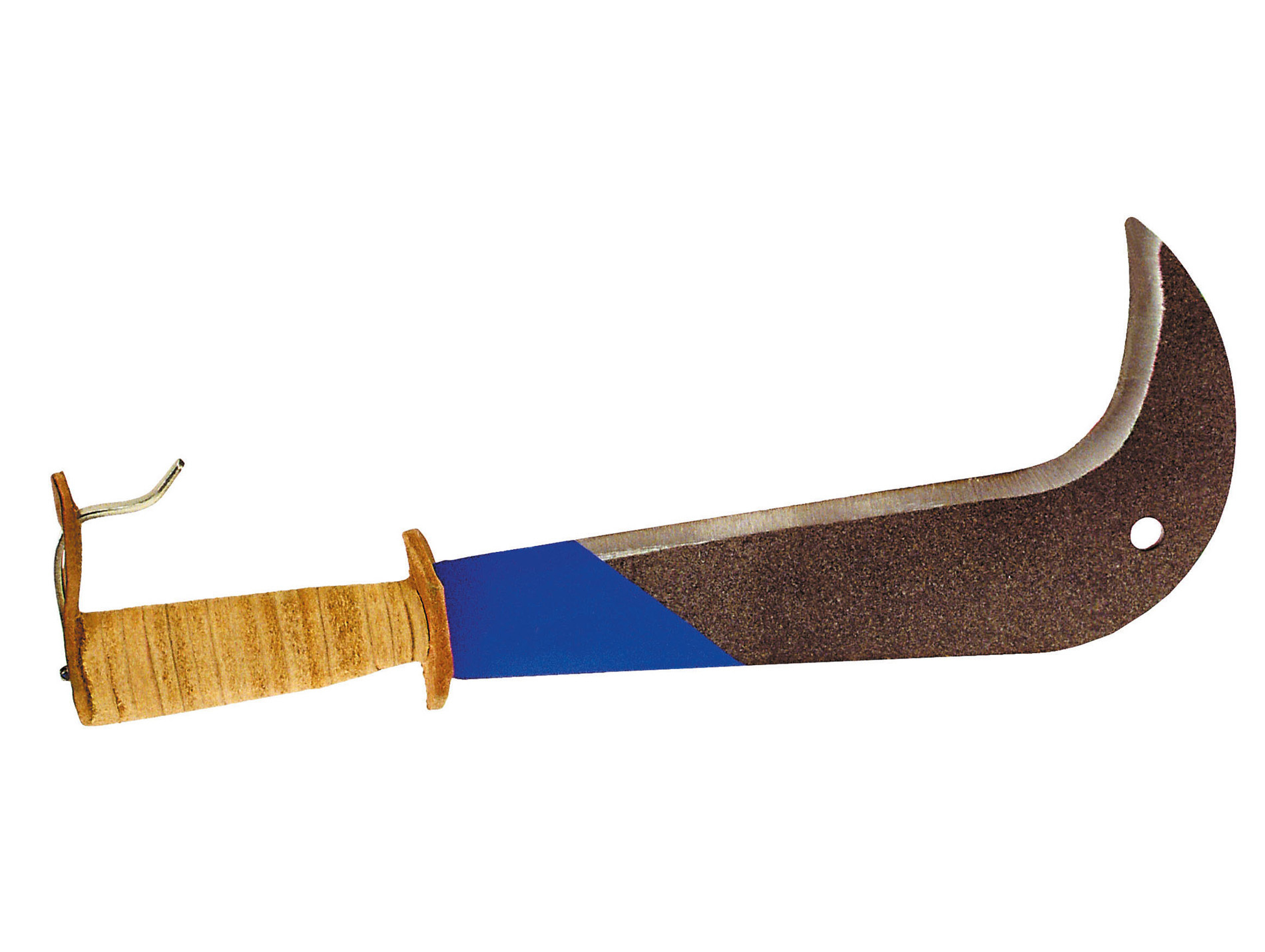 Serpe à soie REVEX manche cuir 28cm
