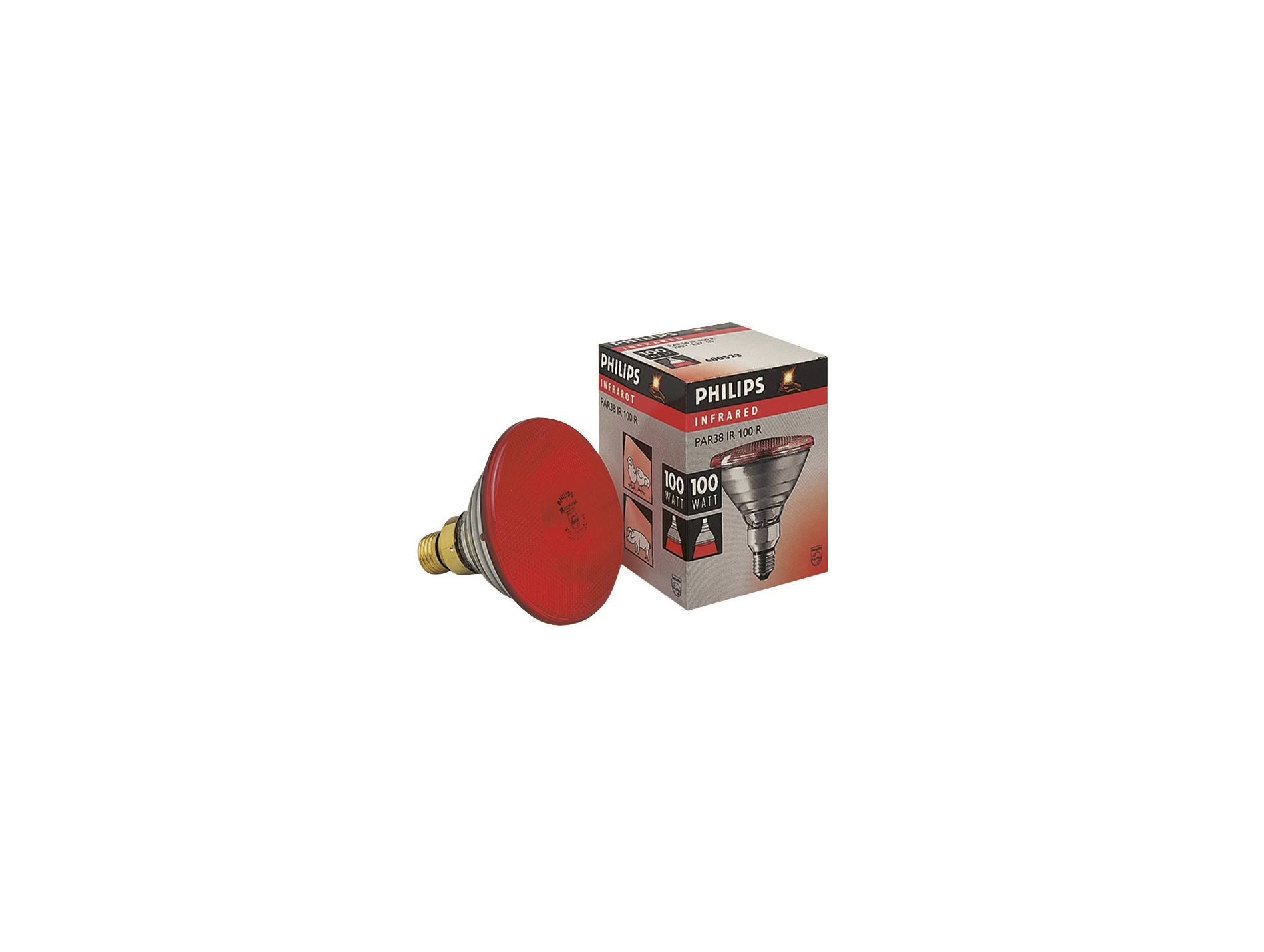 Lampe infrarouge économique 175W PHILIPS