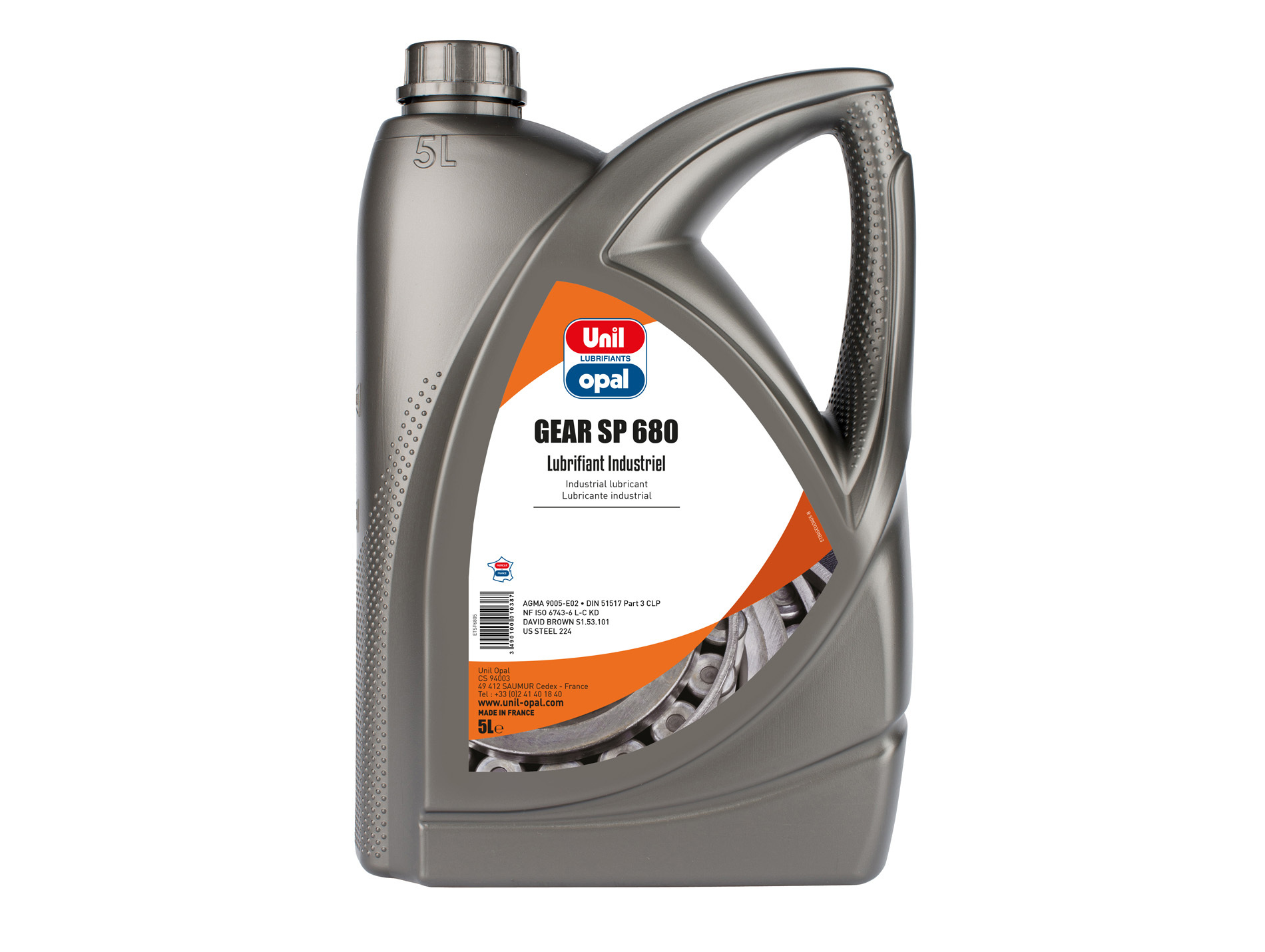 Huile UNIL OPAL Gear SP 680 5L