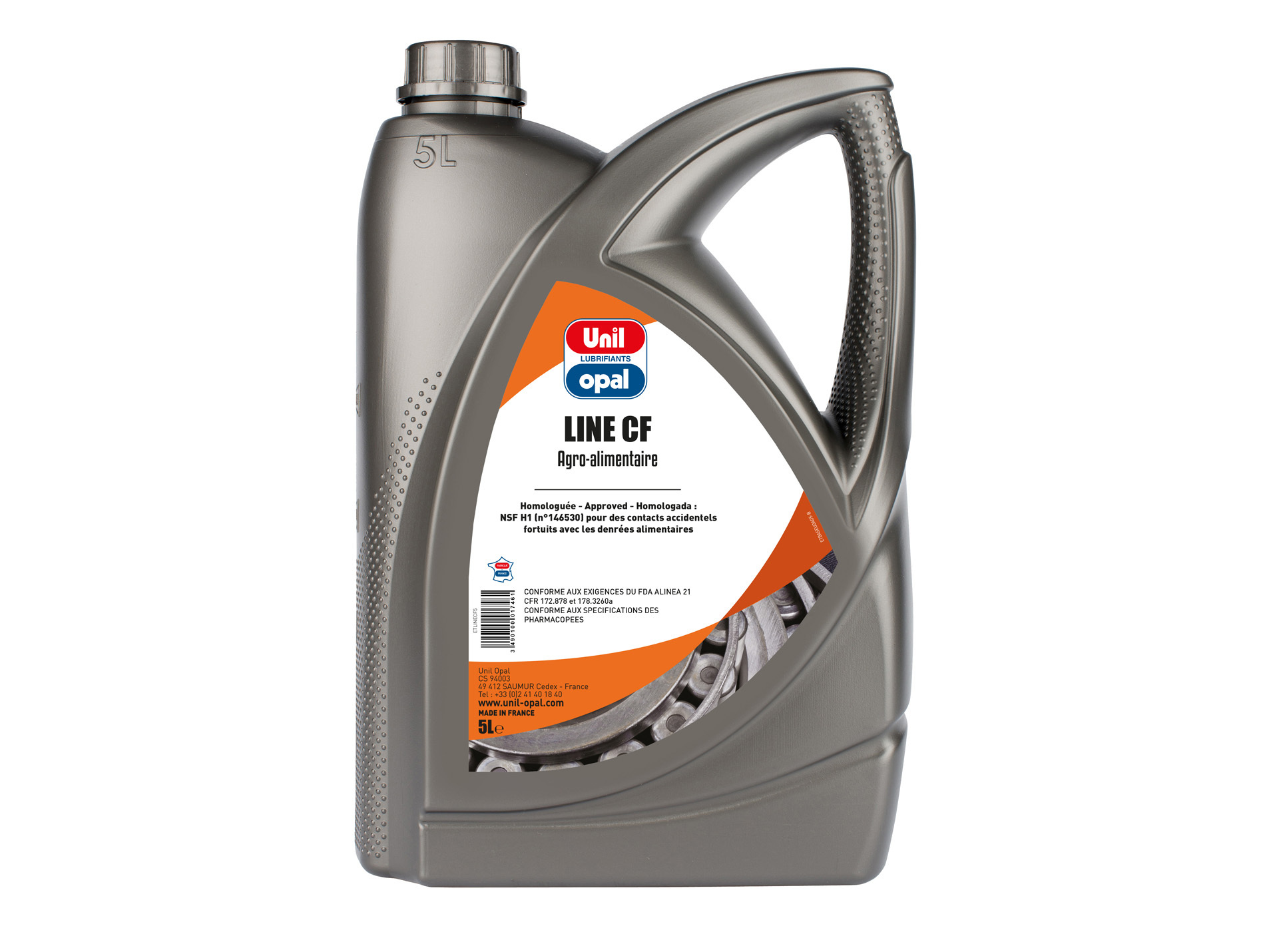 Huile UNIL OPAL vaseline line cf 5L