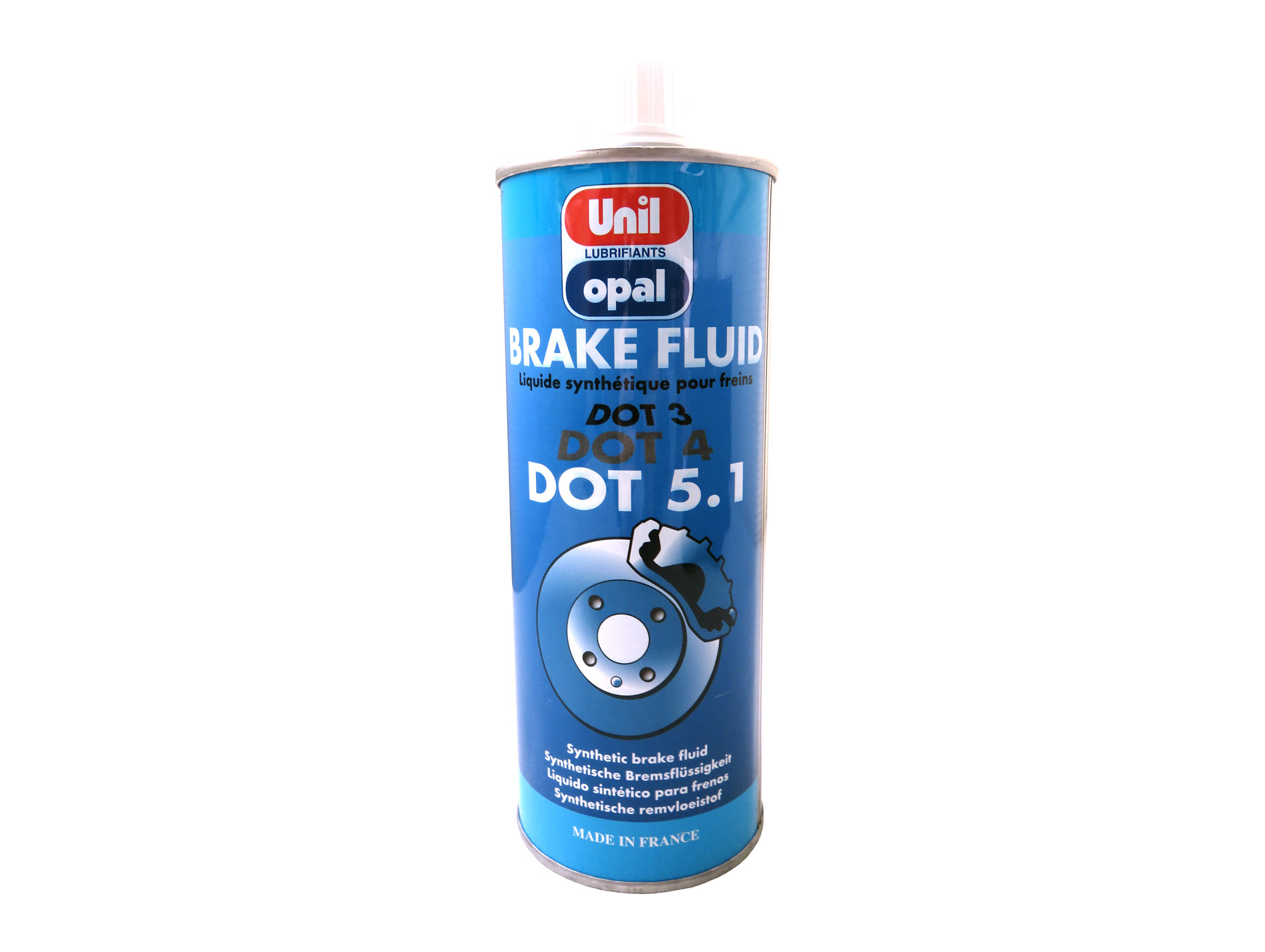 Liquide frein UNIL OPAL Dot 5.1 0,5L