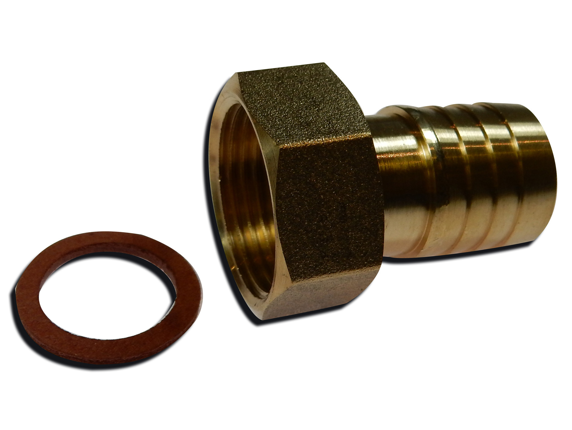 Raccord laiton FAUQUET Femelle 15/21 pour tuyau rigide Ø15mm