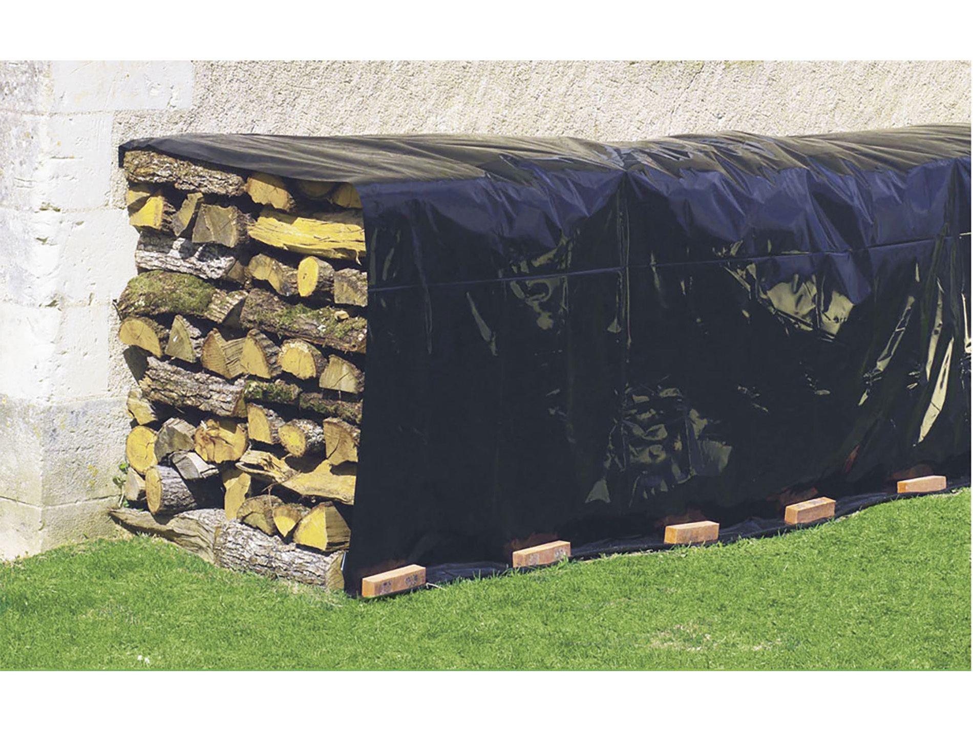 Bâche de couverture PROTECTFILM noir 10x3m
