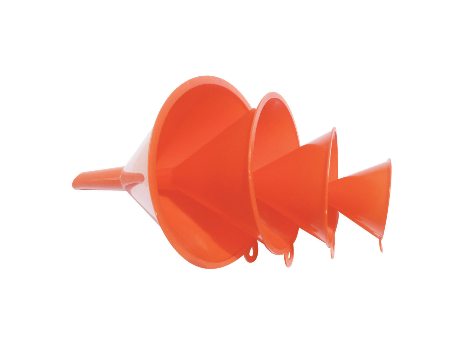 Entonnoir plastique ALGI Ø50-75-100-120 lot(4)