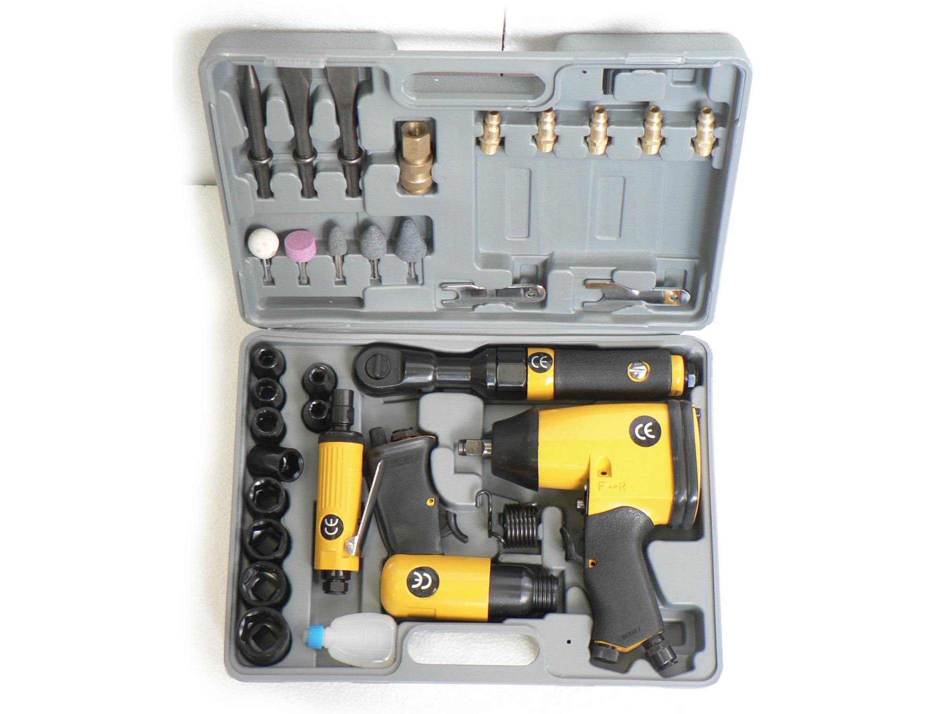 Coffret 4 outils pneumatiques