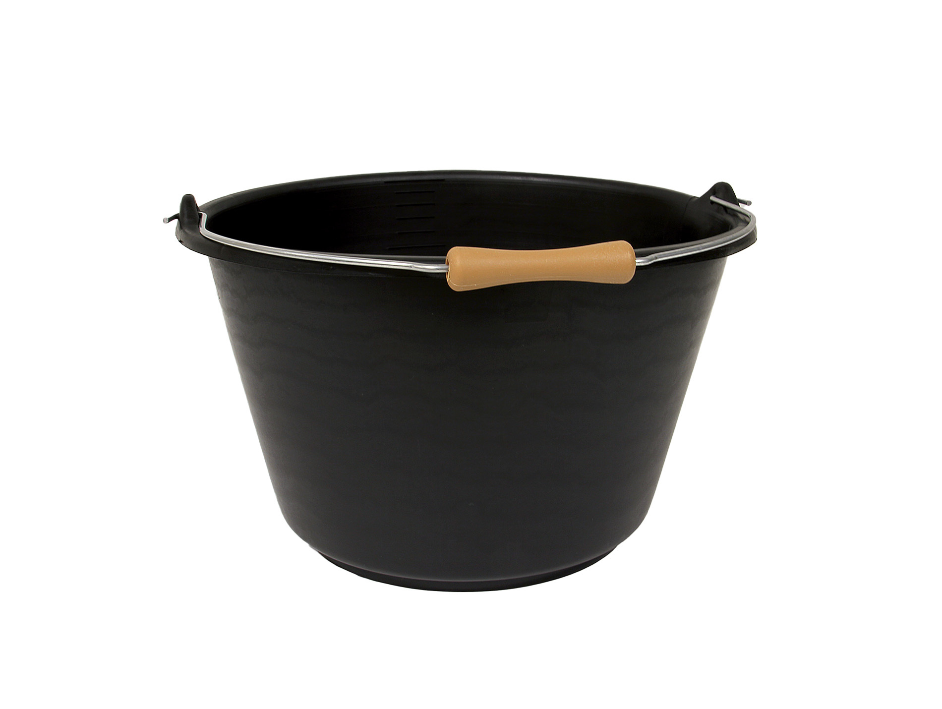 Seau gradué avec anse molette CNTT Noir Ø38cm H.23cm 16L