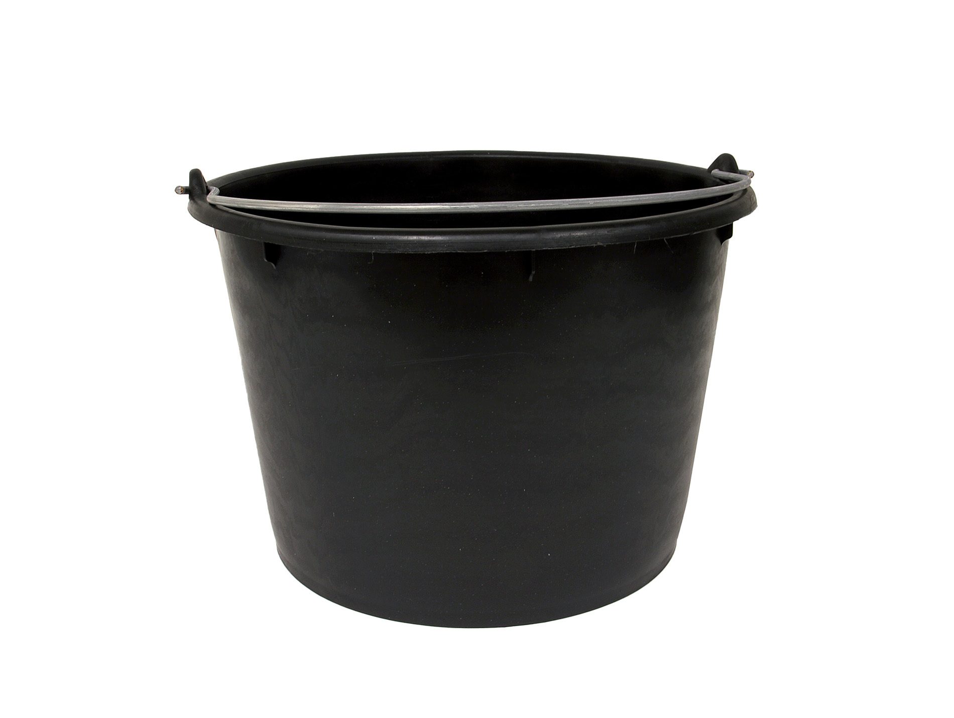 Seau gradué avec anse simple CNTT Noir Ø38cm H.23cm 20L