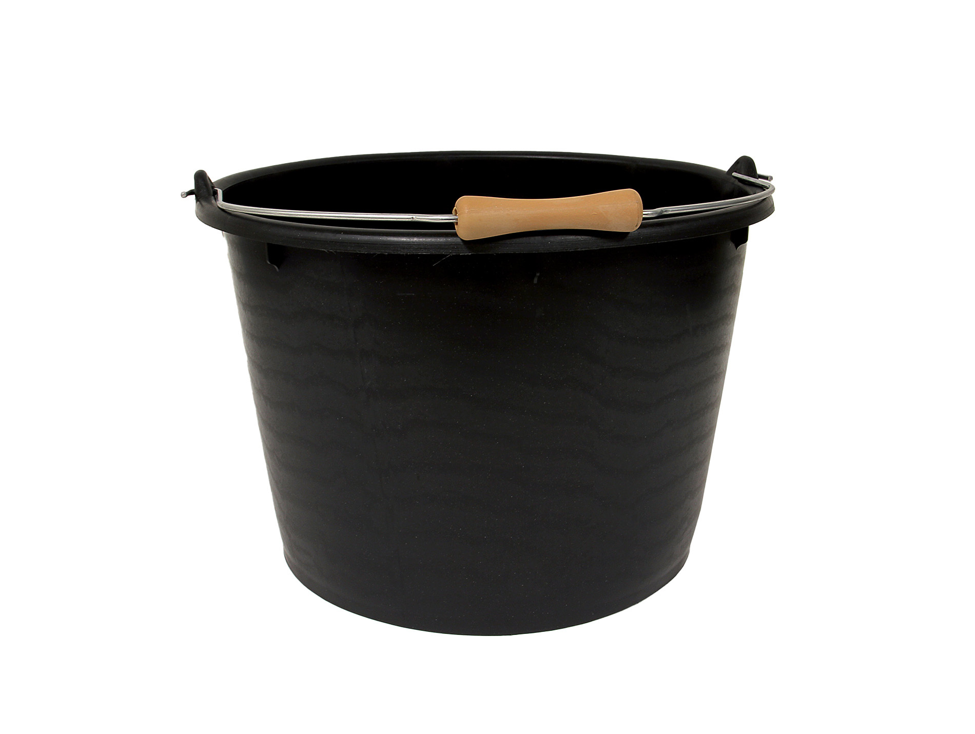 Seau gradué avec anse molette CNTT Noir Ø38cm H.23cm 20L