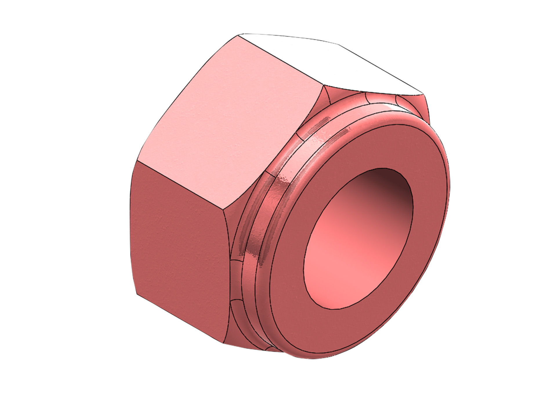Ecrou frein 8mm