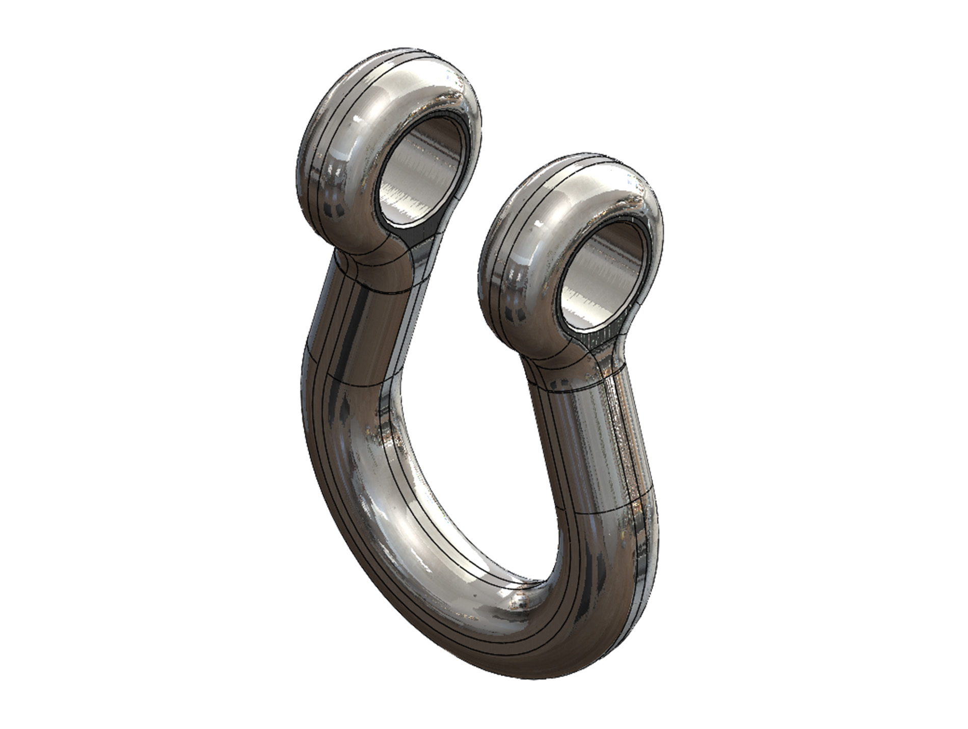 Manille droite 740 - 8M