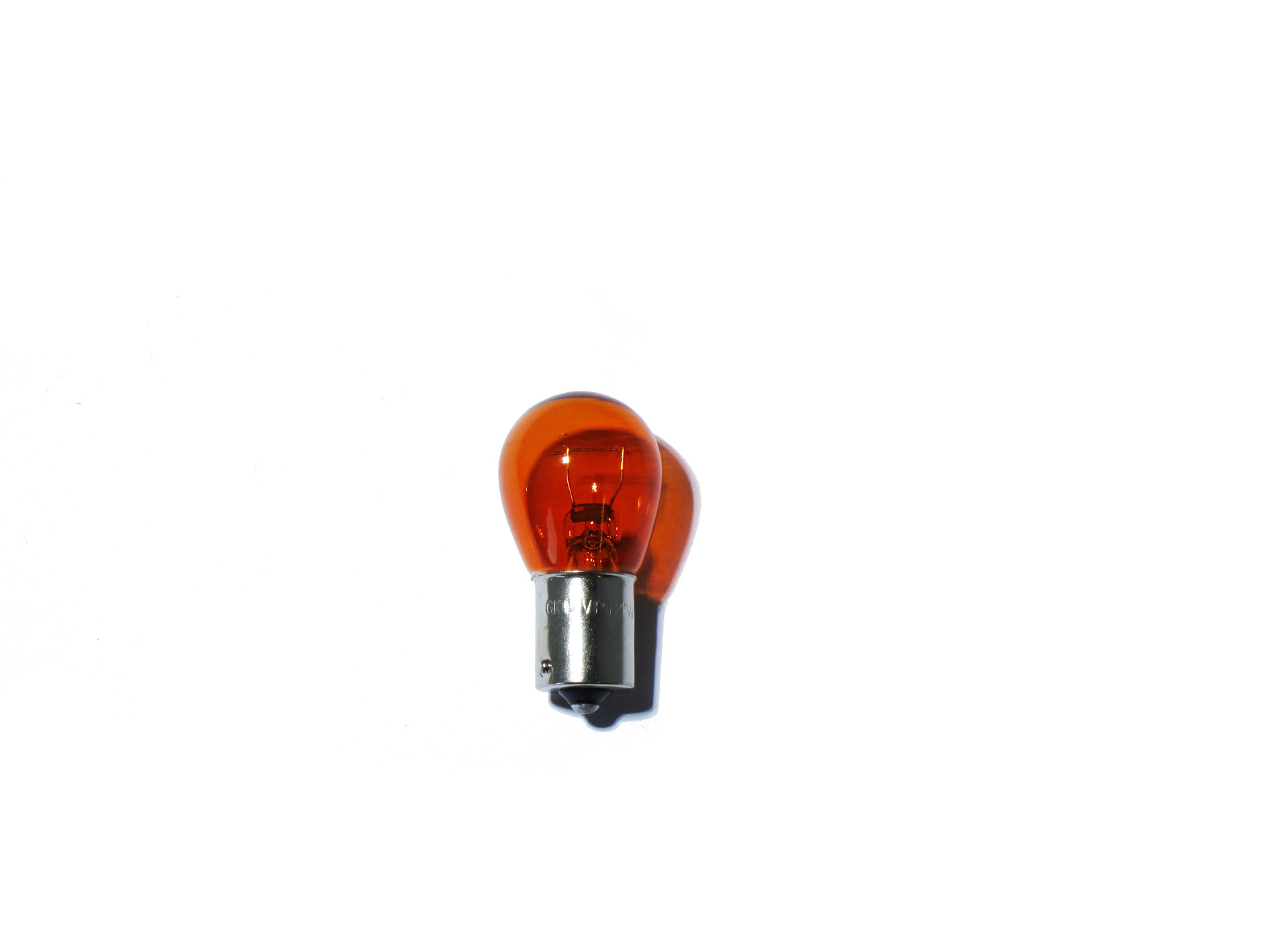 Lampe 12V 21W stop orange x2