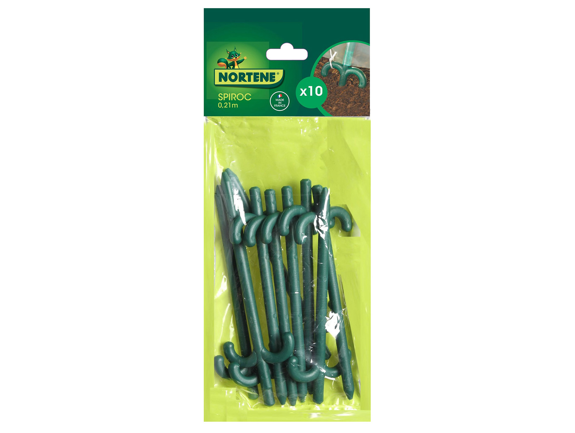Piquet d'ancrage Spiroc 21cm x10