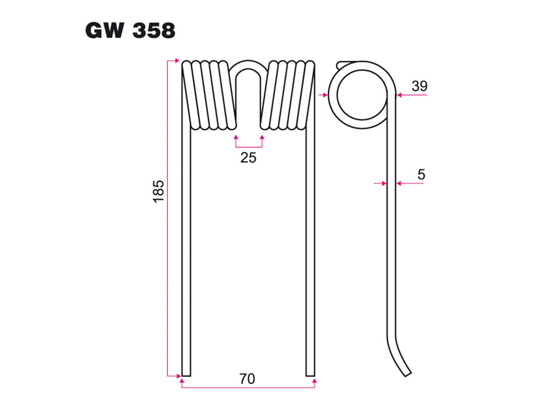 Dent GW pour pick-up VICON