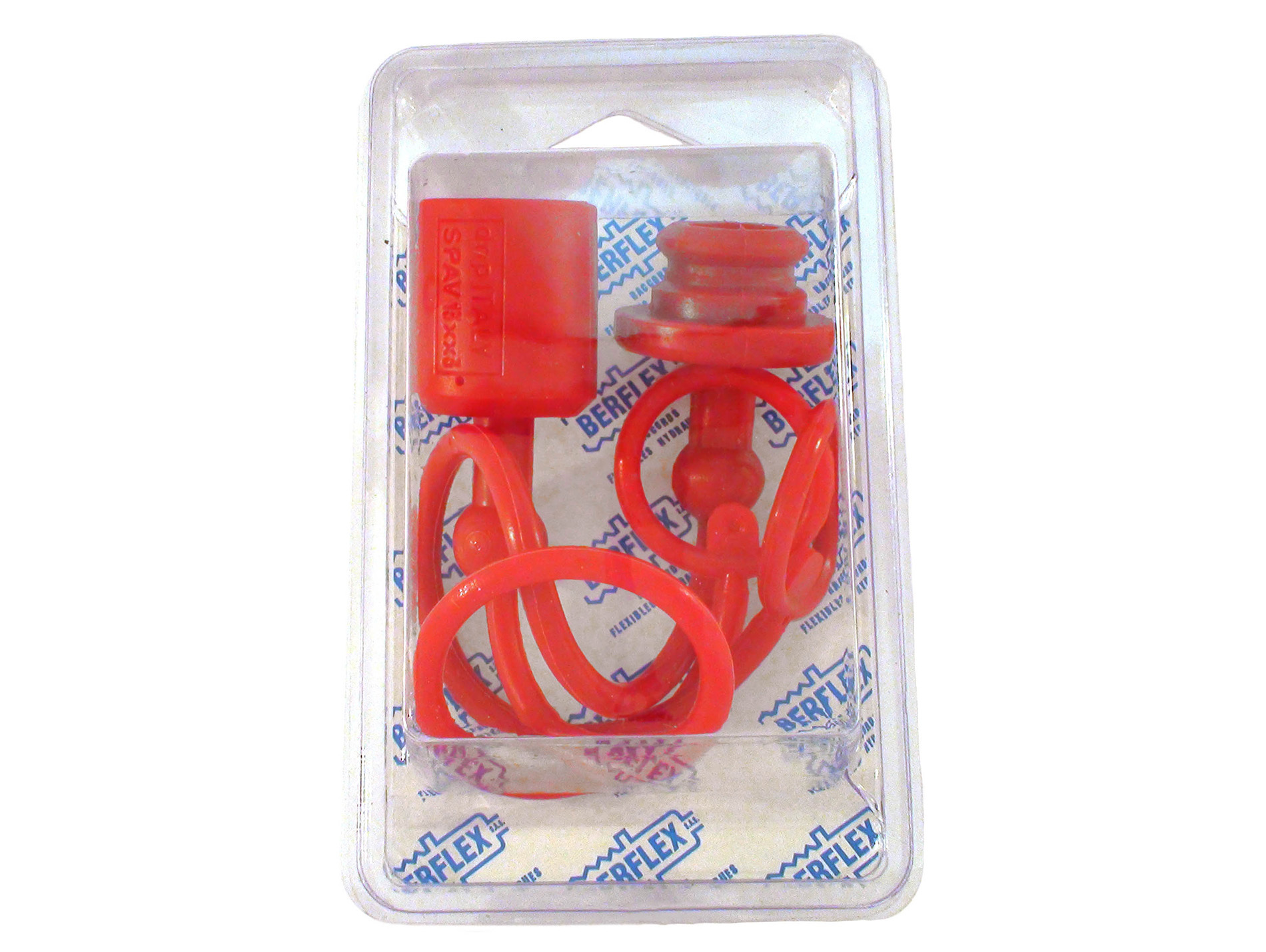 Bouchon plastique male/femelle coupleur hydraulique 1/2"