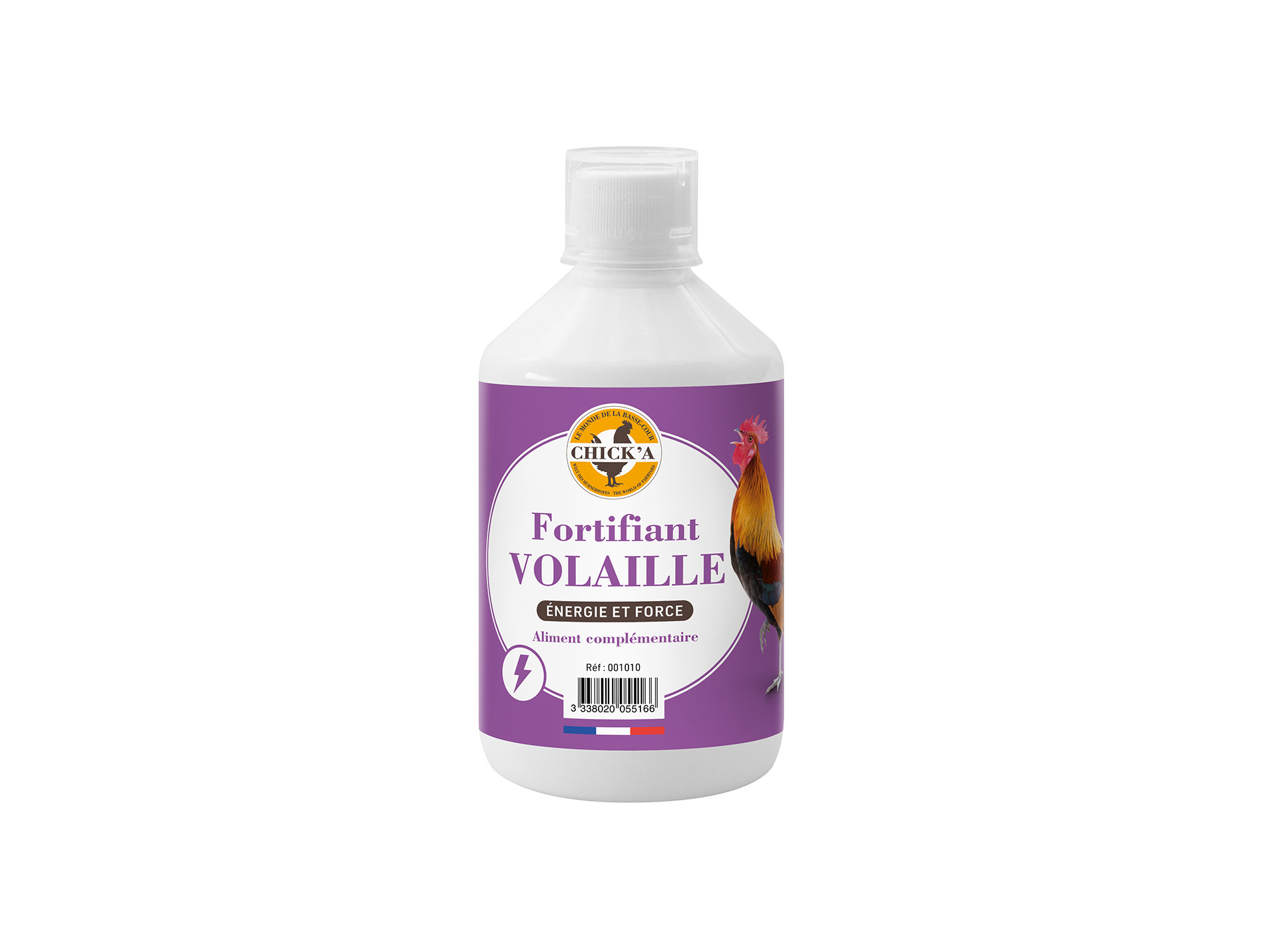 Aliment diététique complémentaire CHICK'A Fortif volailles 500ml