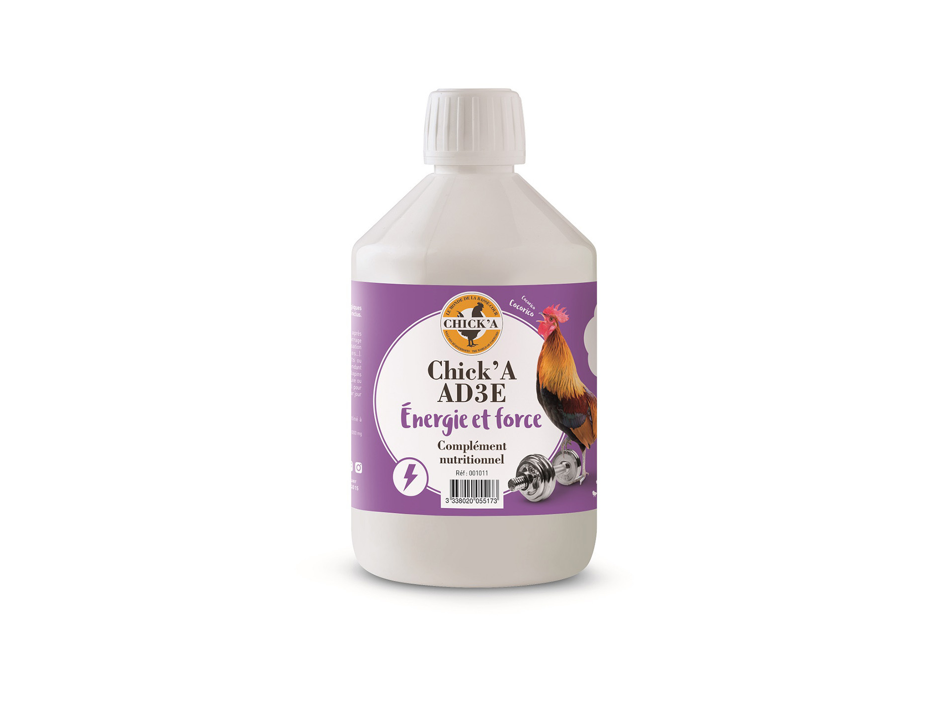 Aliment diététique complémentaire CHICK'A AD3E 500ml